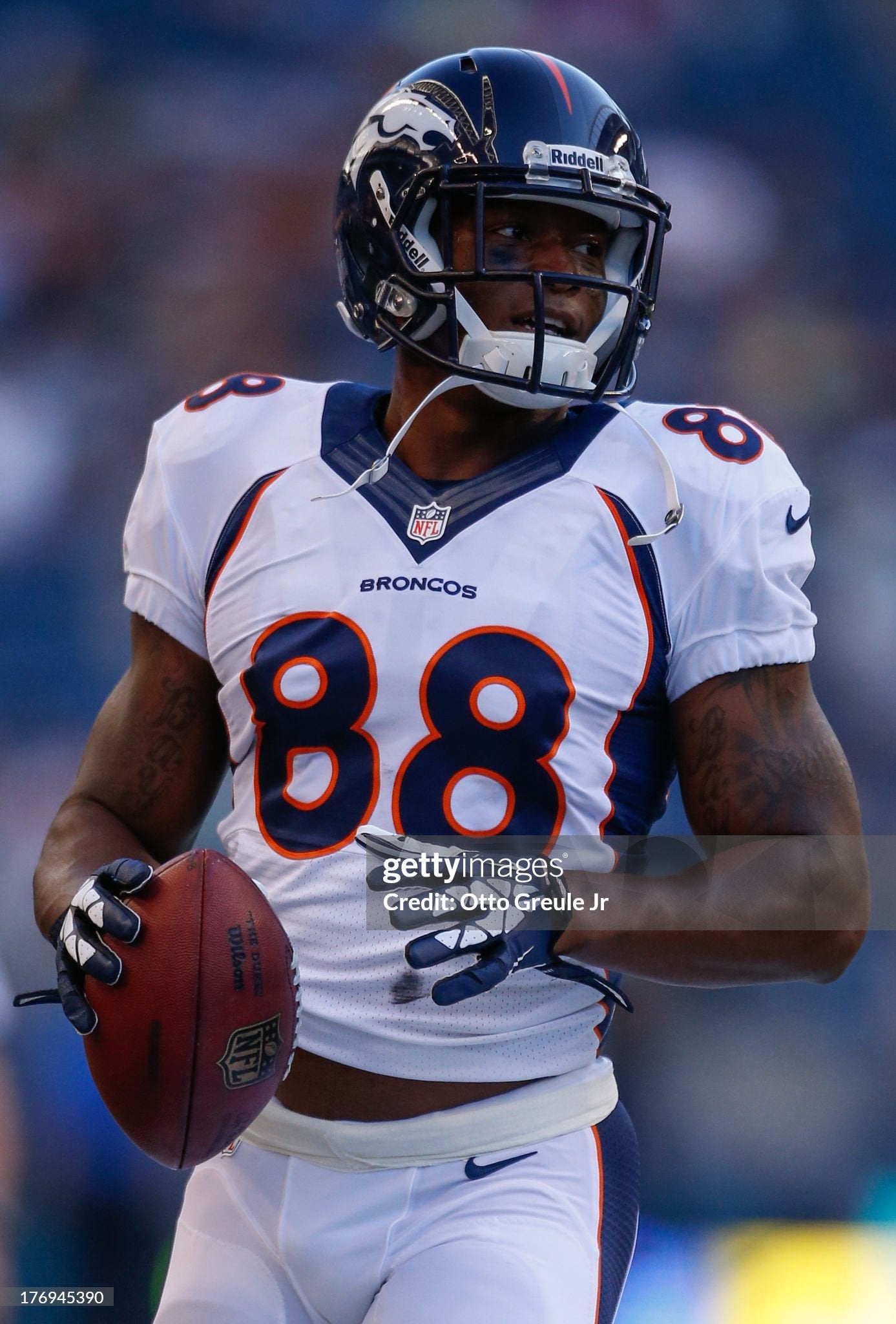 Denver Broncos Demaryius Thomas 2013 NFL Football Jersey (40/Medium)