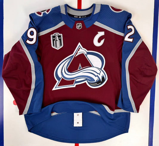 Colorado Avalanche Gabriel Landeskog 2022 Stanley Cup Finals NHL Hockey Jersey (56/XXL)