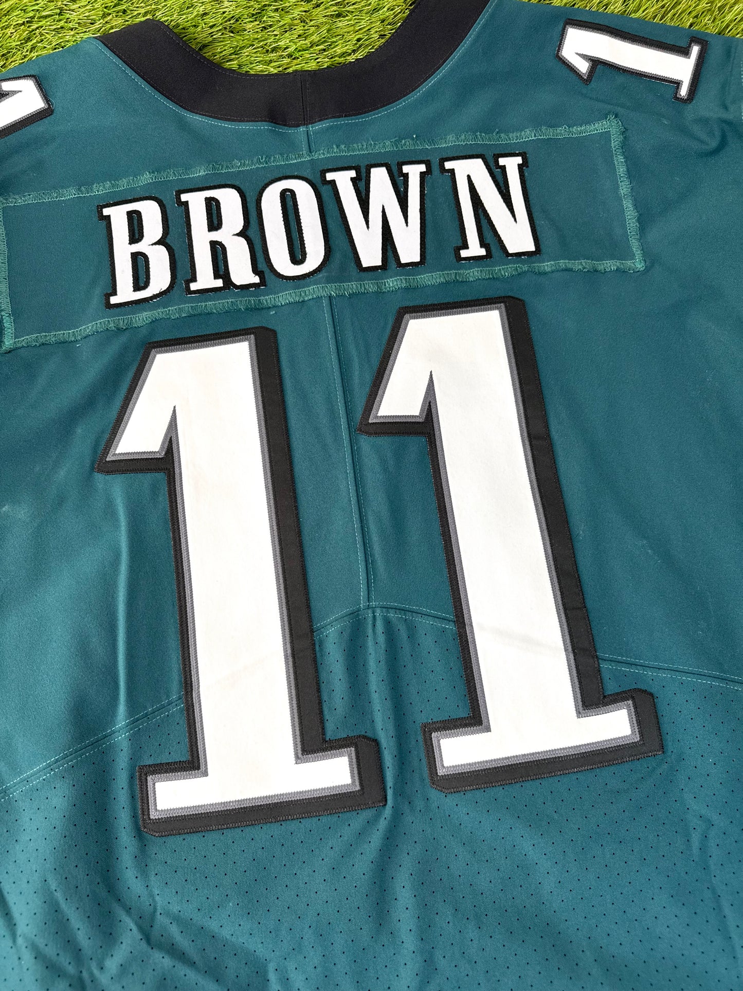 Philadelphia Eagles 2022 AJ Brown Super Bowl LVII NFL Football Jersey (52/XXL)