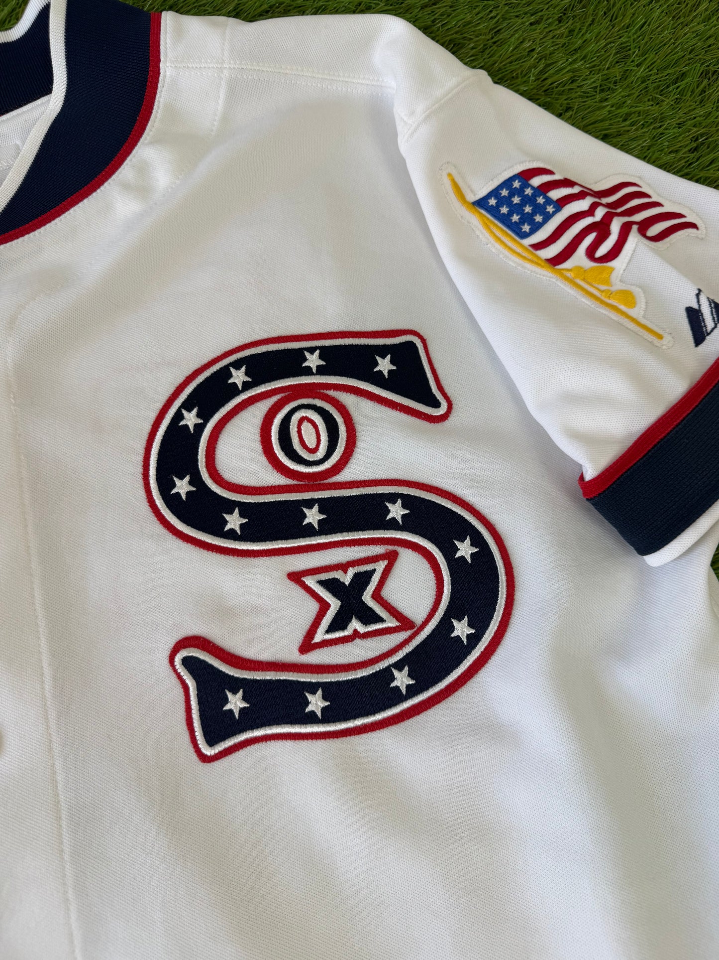 Chicago White Sox Frank Thomas 2001 Sunday Alternate MLB Baseball Jersey (48/XL)