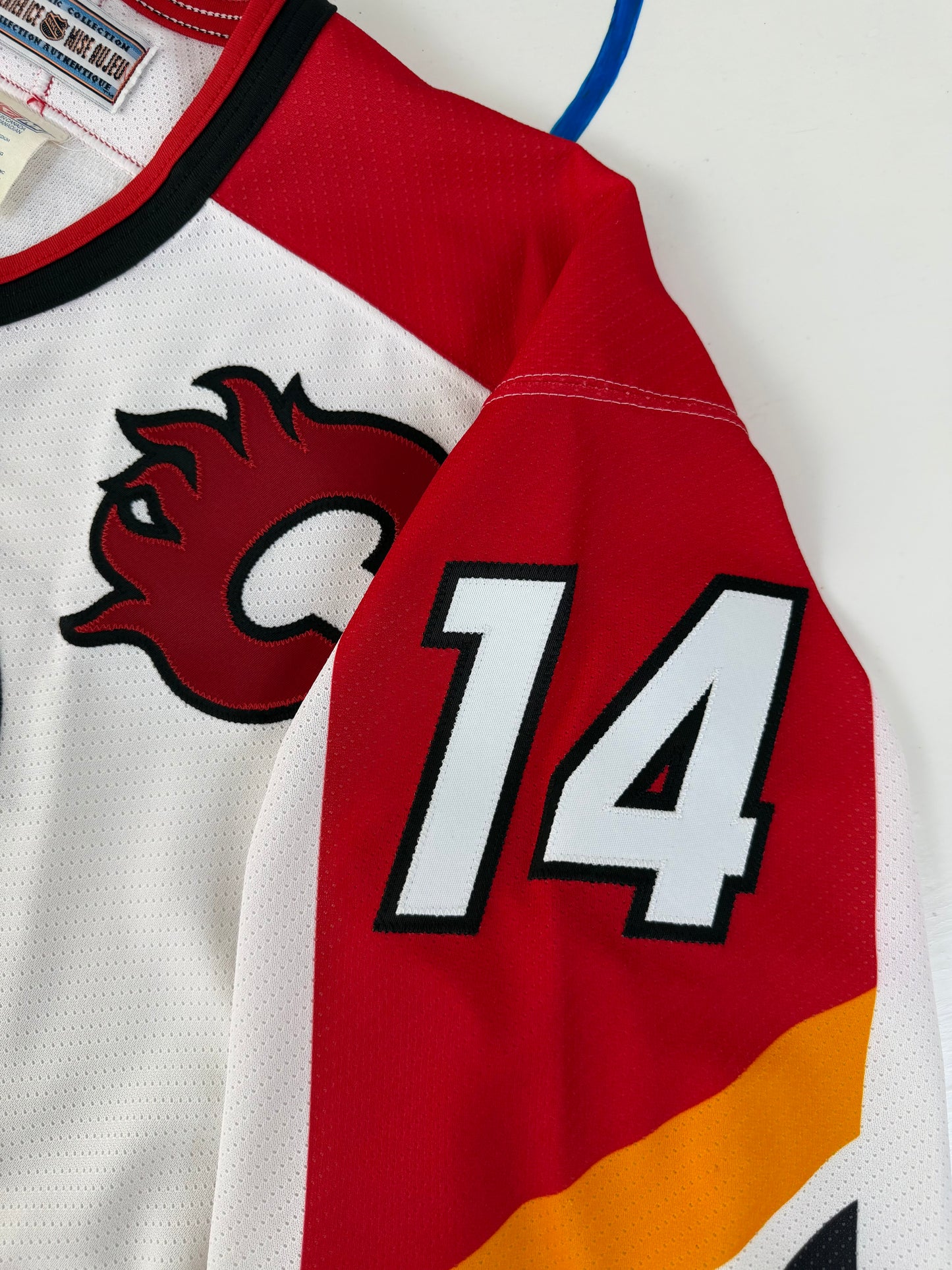 Calgary Flames Theo Fleury 1996-1997 NHL Hockey Jersey (48/Large)