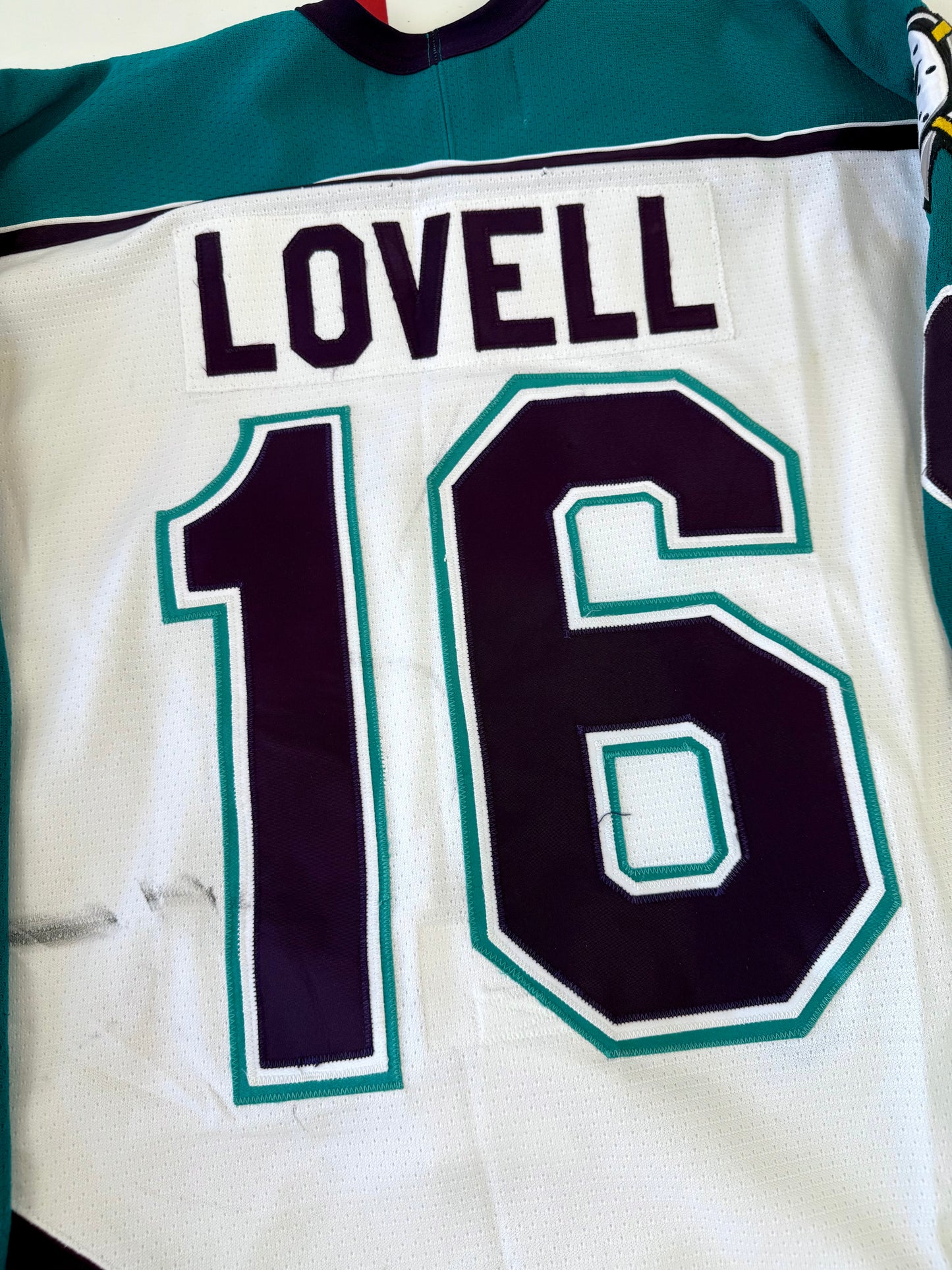 Cincinnati Mighty Ducks 1997-1998 Tim Lovell AHL Hockey Jersey (54/XXL)