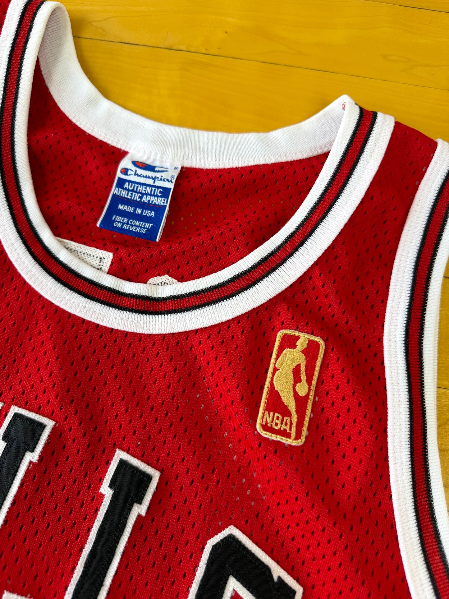 Chicago Bulls Michael Jordan “Flu Game” 1997 NBA Finals Basketball Jersey (48/XL)