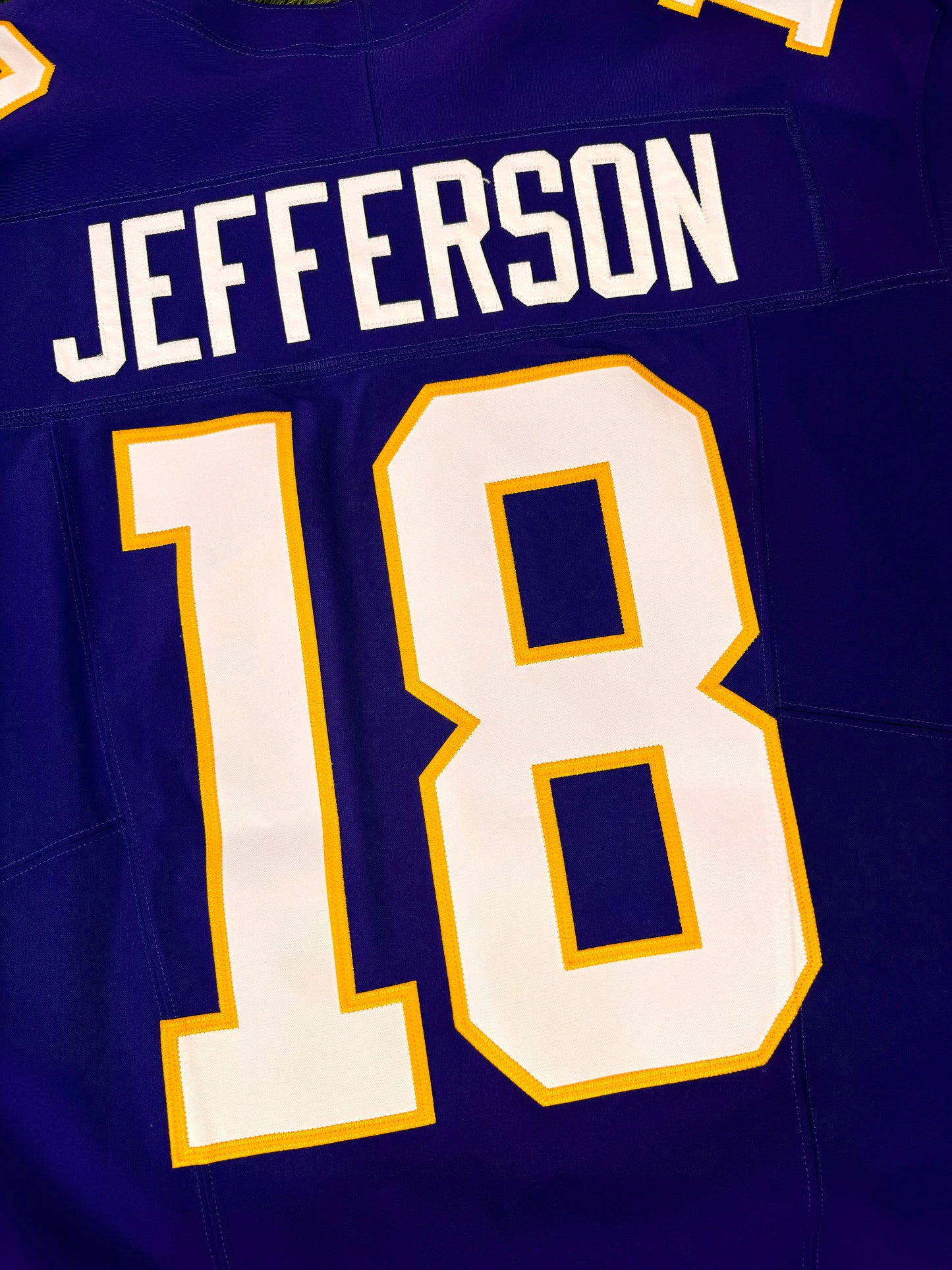 Minnesota Vikings 2023 Justin Jefferson Throwback NFL Football Jersey (52/XXL)