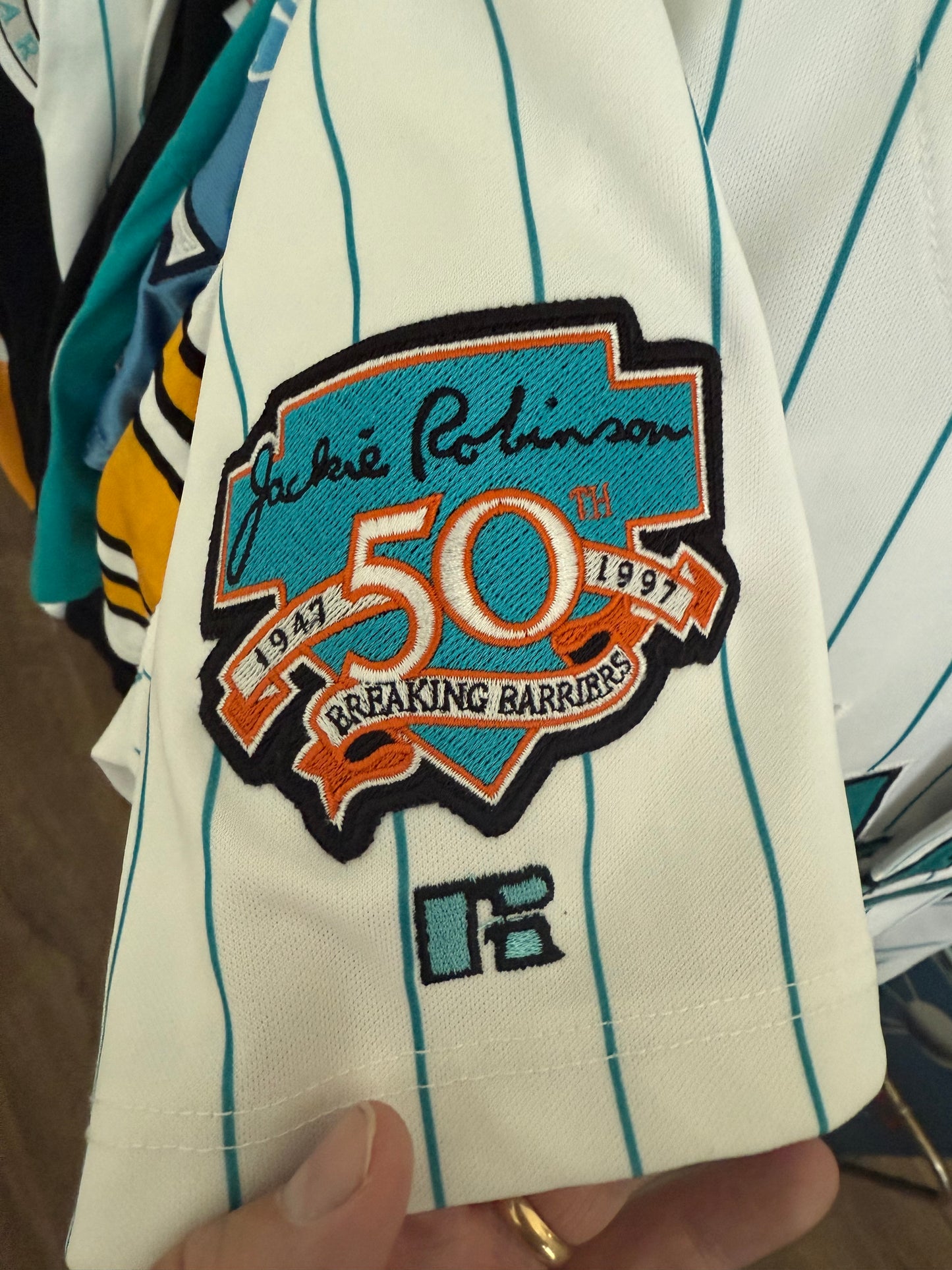Florida Marlins Gary Sheffield 1997 MLB Baseball Jersey (40/Medium)