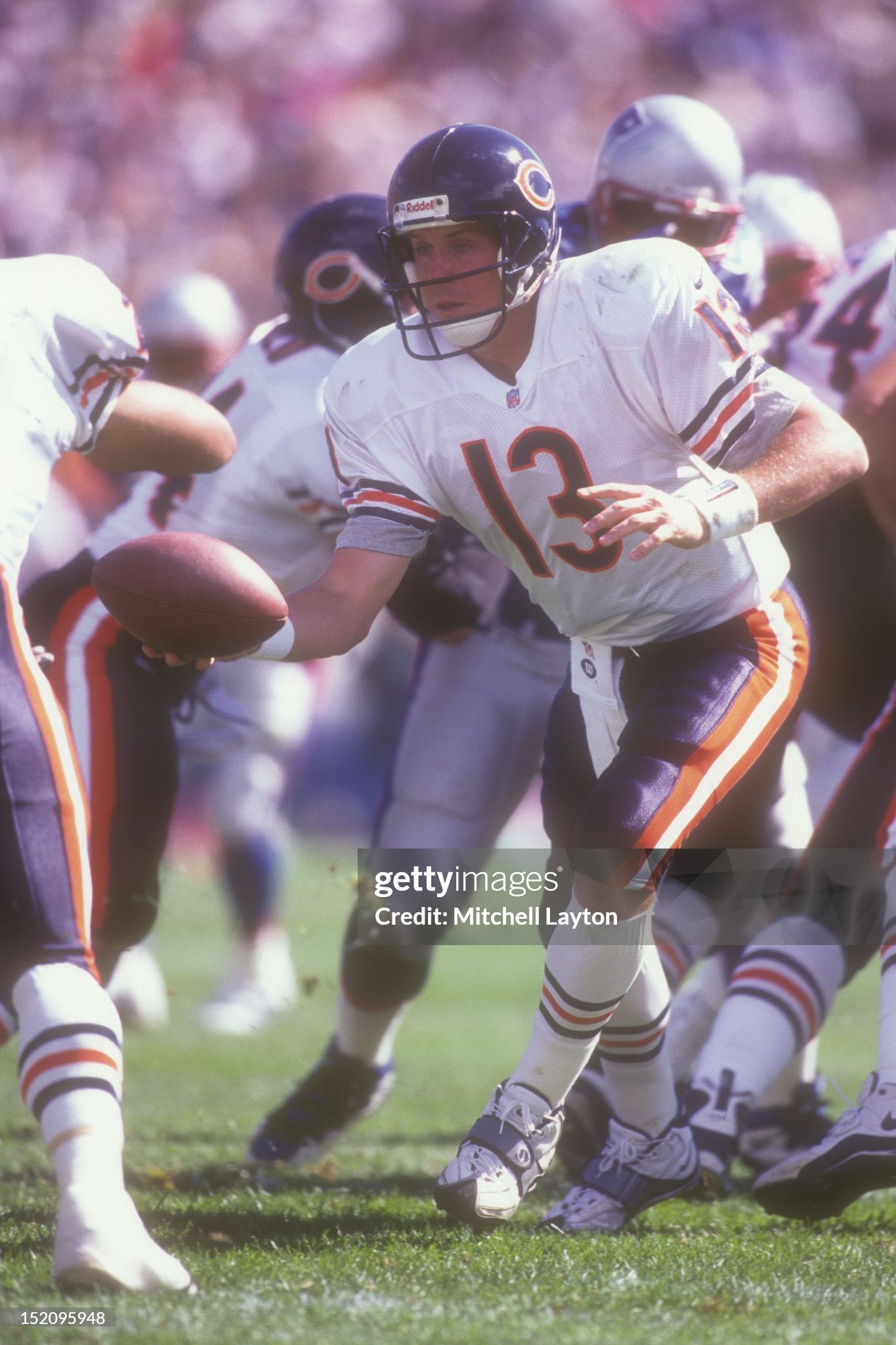Chicago Bears Rick Mirer 1997 Game Worn NFL Football Jersey (46/Large)