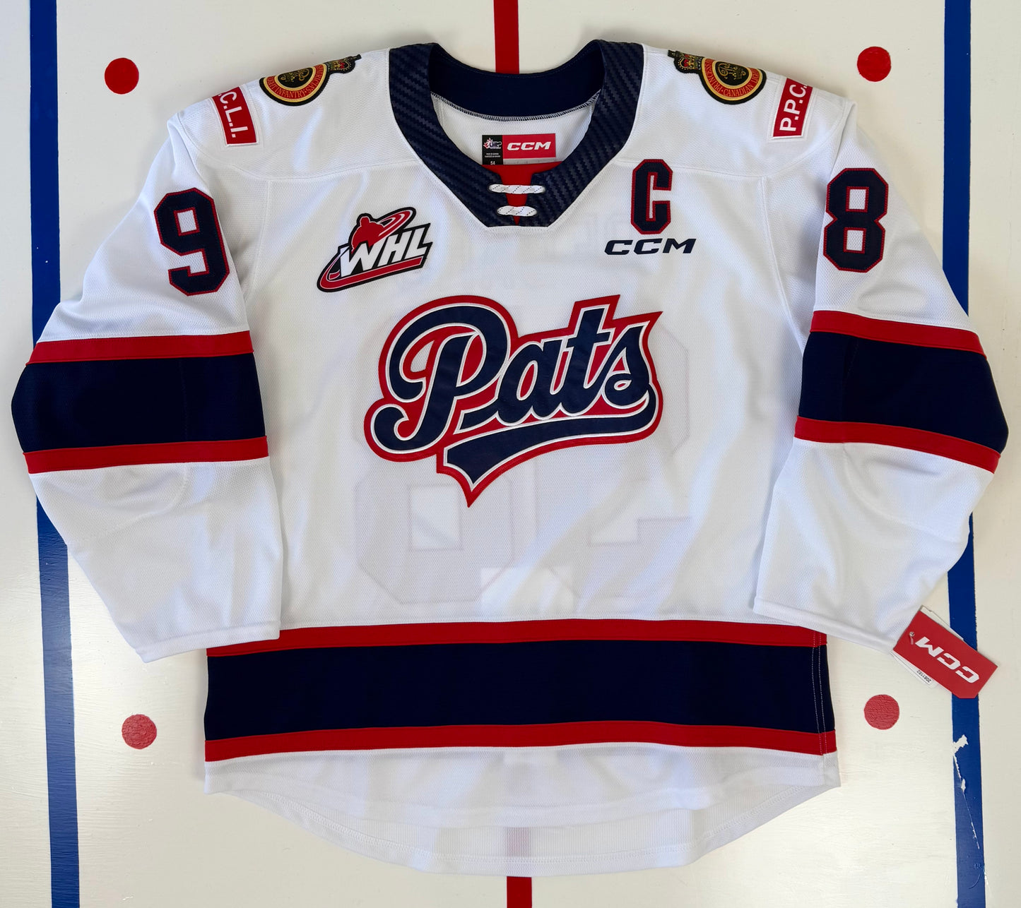 Regina Pats 2022-2023 Conner Bedard WHL Hockey Jersey (54/XL)