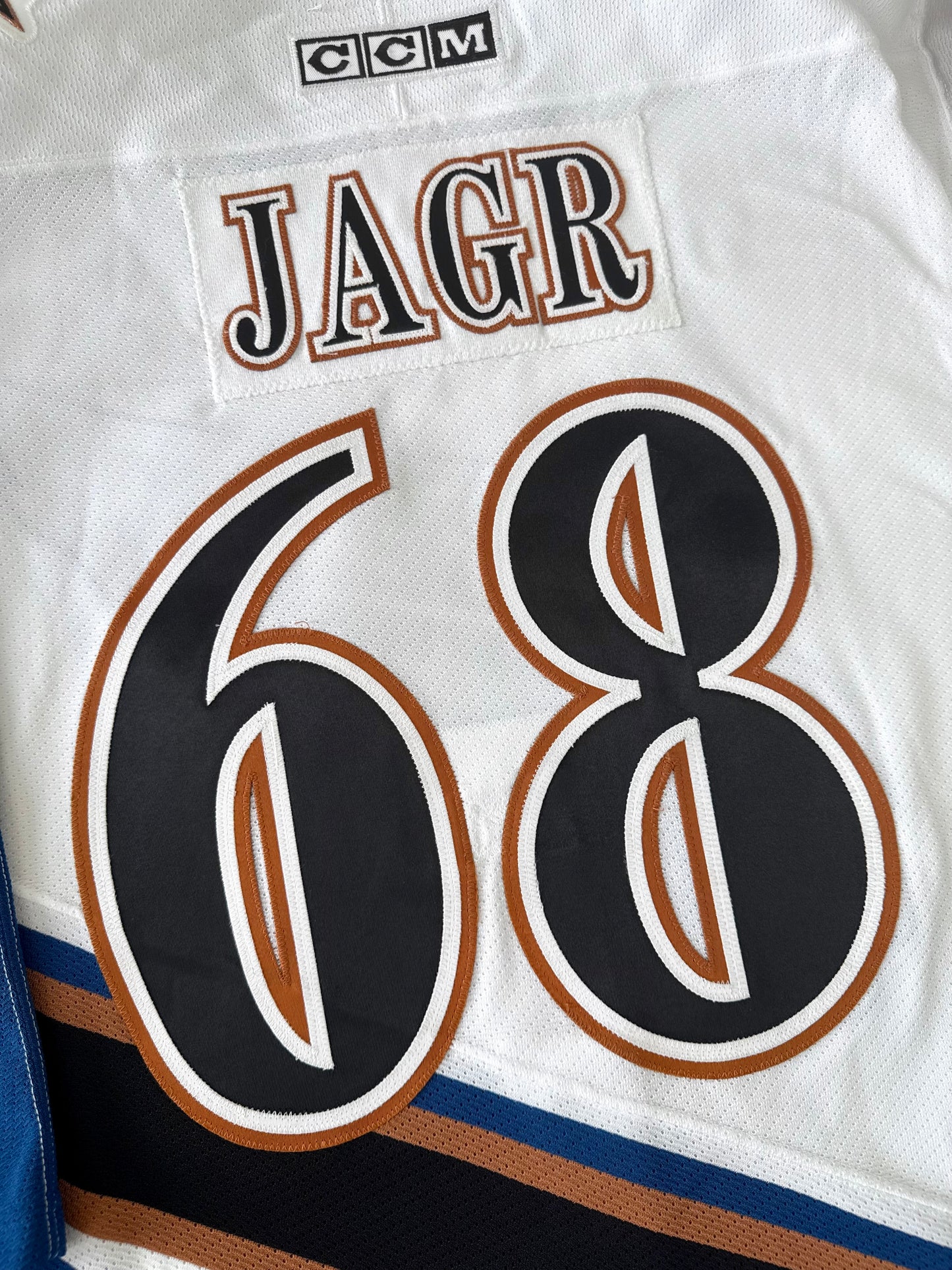 Washington Capitals Jaromir Jagr 2001-2002 NHL Hockey Jersey (48/Large)