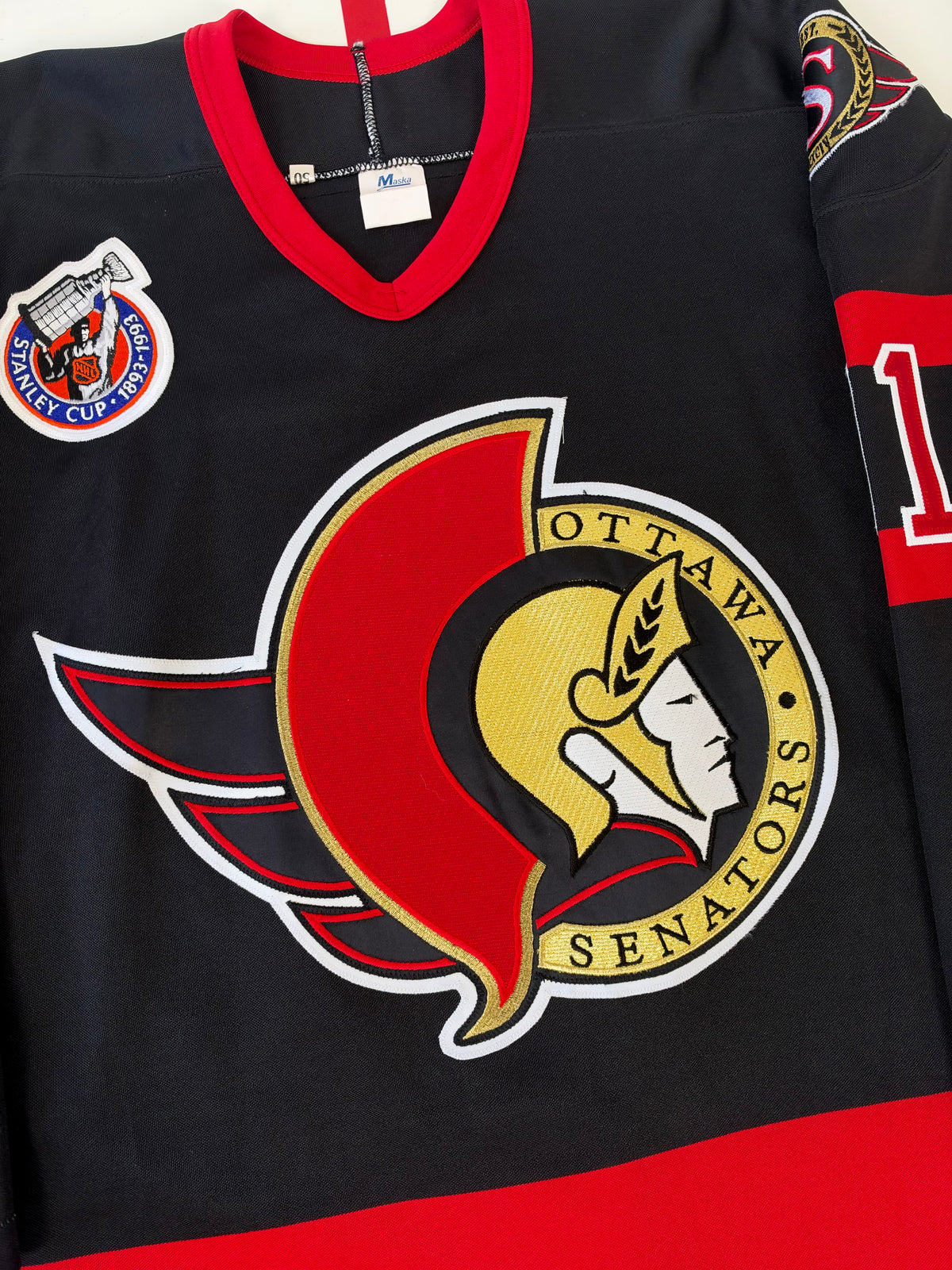 Ottawa Senators Alexandre Daigle 1993 Preseason NHL Hockey Jersey (50/XL)