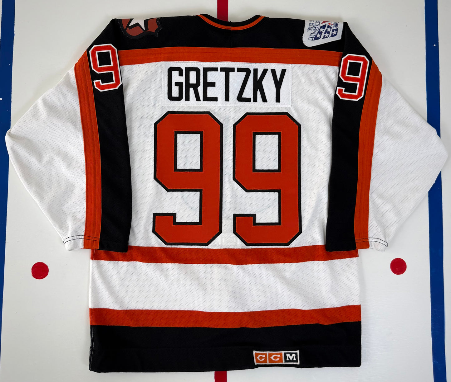 Wayne Gretzky 1989 Campbell Conference NHL All Star Game Hockey Jersey (44/Medium)