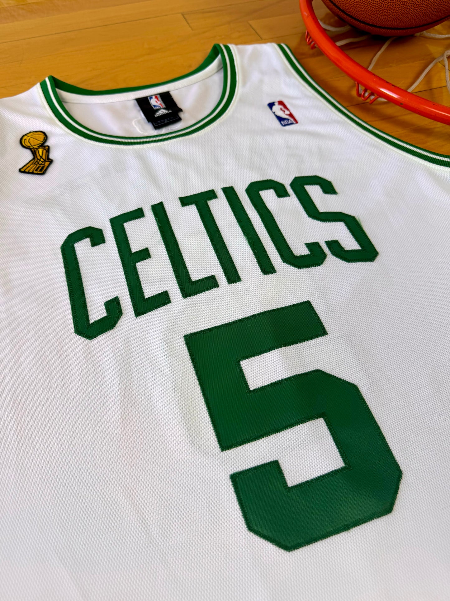 Boston Celtics Kevin Garnett 2008 NBA Finals Basketball Jersey (52/XXL)