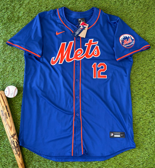 New York Mets Francisco Lindor 2024 MLB Baseball Jersey (56/XXXL)