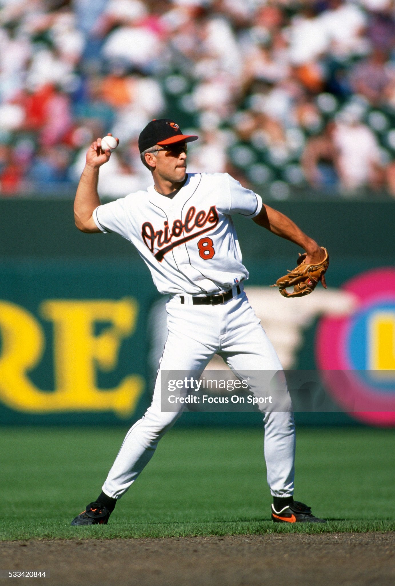 Baltimore Orioles Cal Ripken Jr. 1995-1996 MLB Baseball Jersey (40/Small)