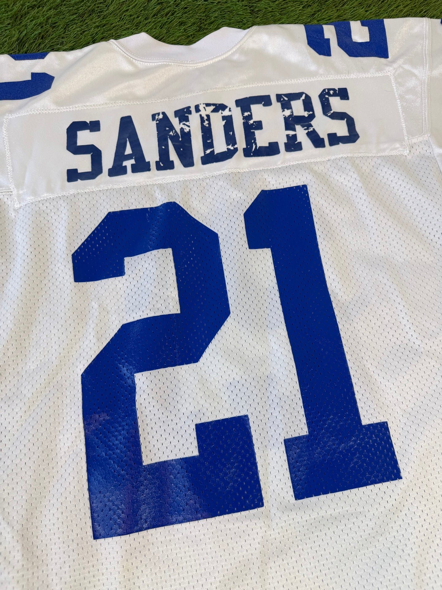 Dallas Cowboys Deion Sanders 1995 NFL Football Jersey (46/Large)