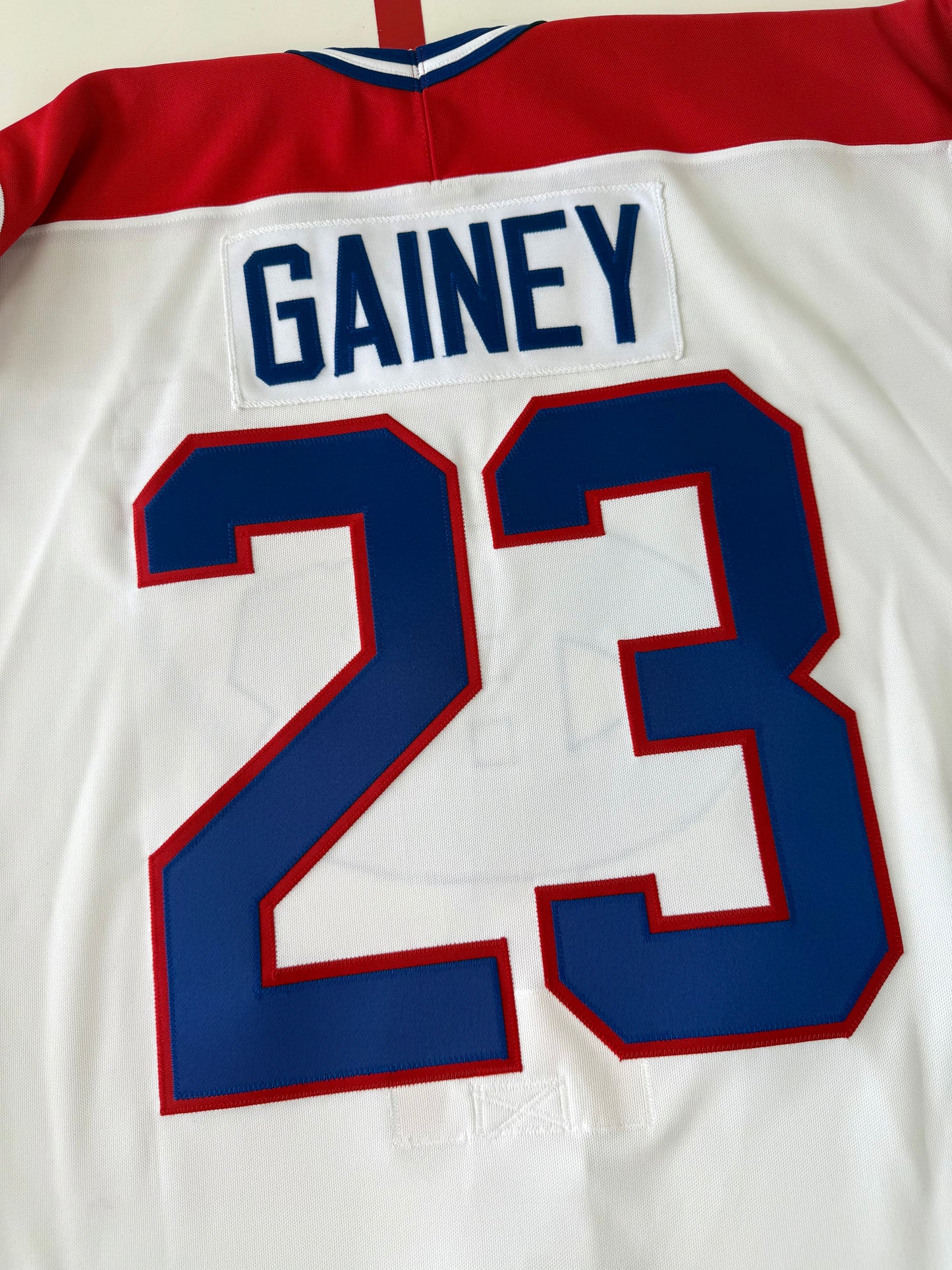 Montreal Canadiens Bob Gainey 1989 Stanley Cup Finals NHL Hockey Jersey (50/Large)