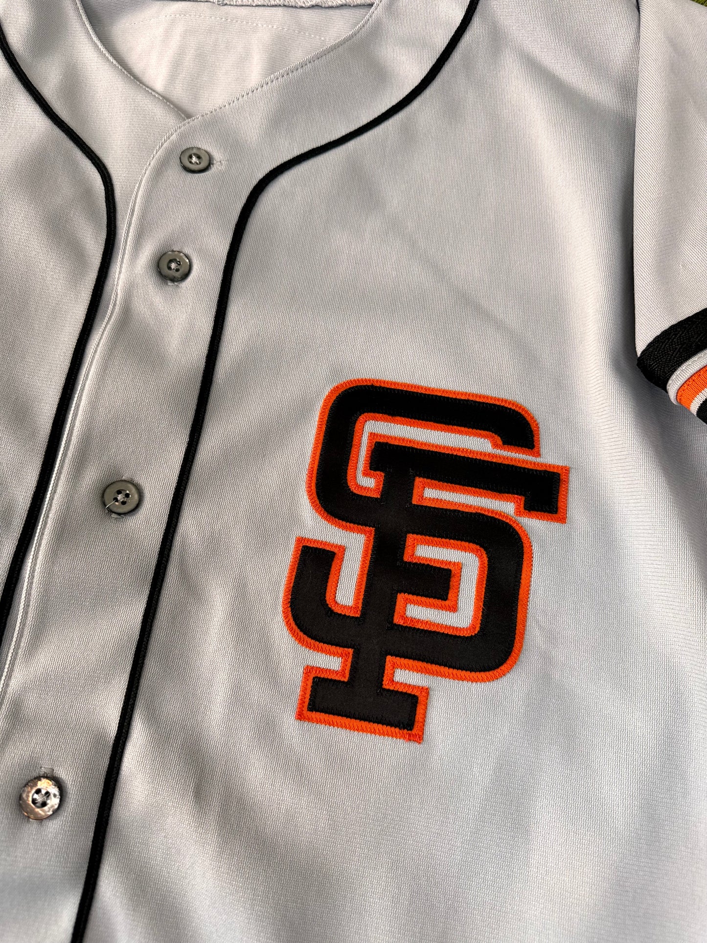 San Francisco Giants Will Clark 1989 World Series MLB Baseball Jersey (46/Large)