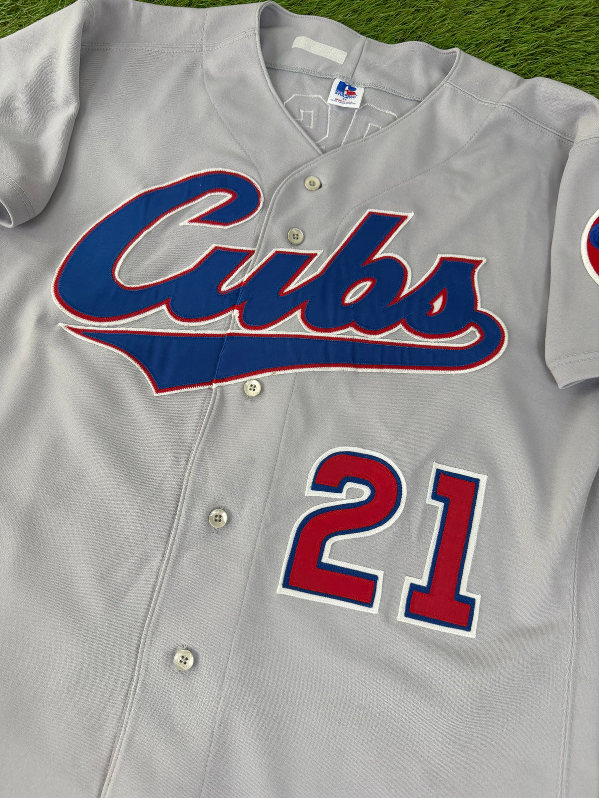 Chicago Cubs Sammy Sosa 1995-1996 MLB Baseball Jersey (44/Large)