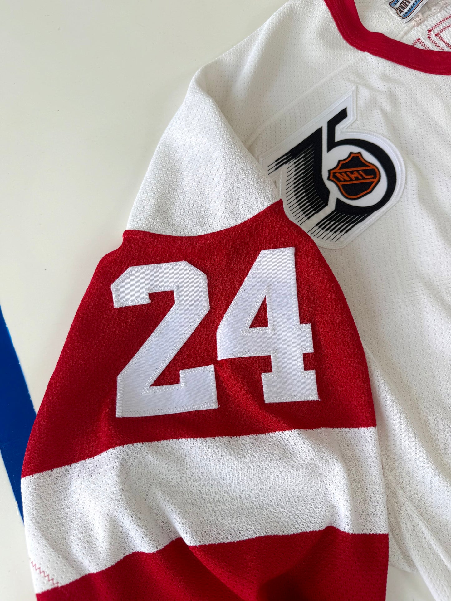 Detroit Red Wings Bob Probert 1991-1992 NHL Hockey Jersey (52/XL)