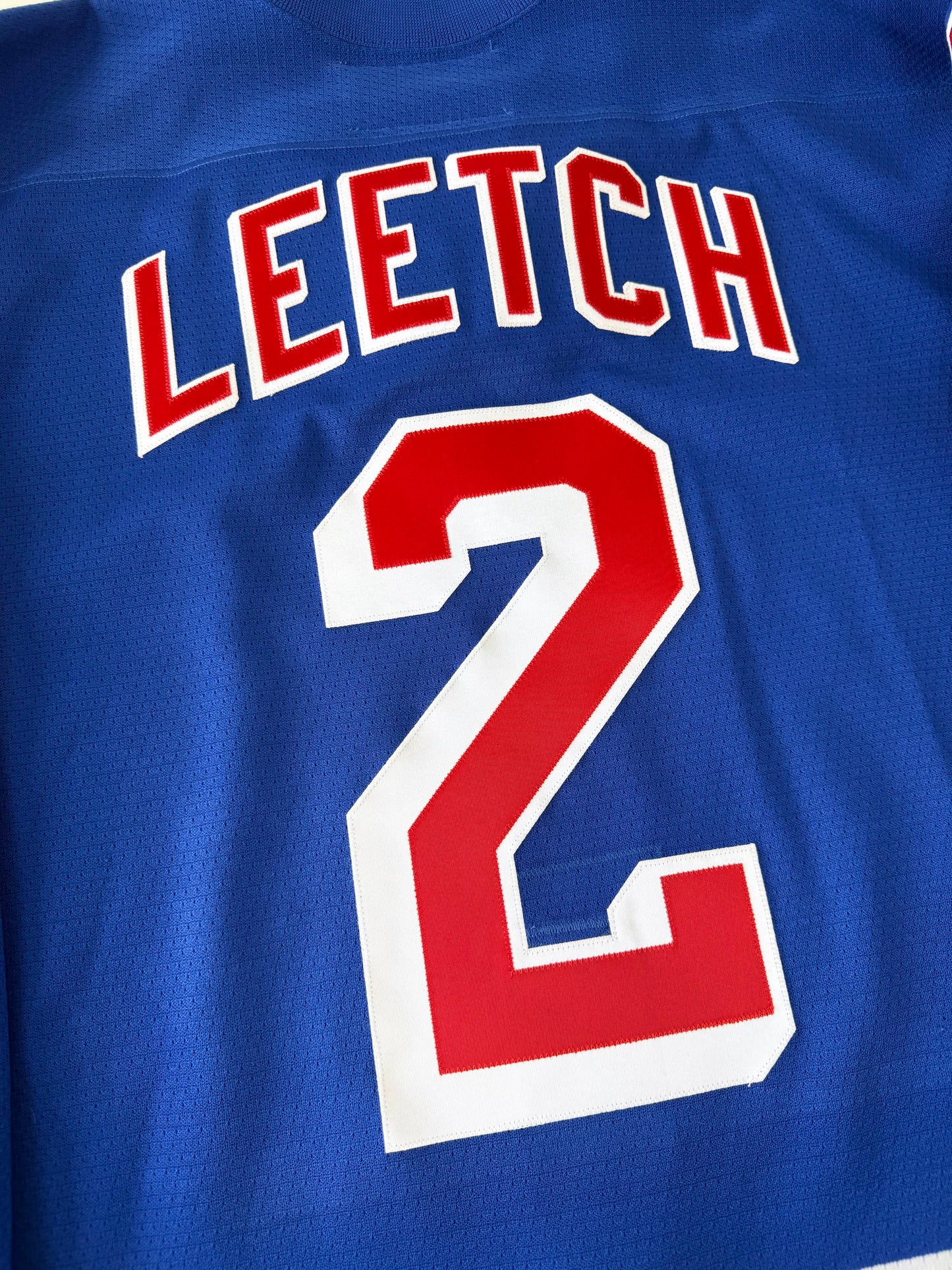 New York Rangers Brian Leetch 1999-2000 NHL Hockey Jersey (52/XL)