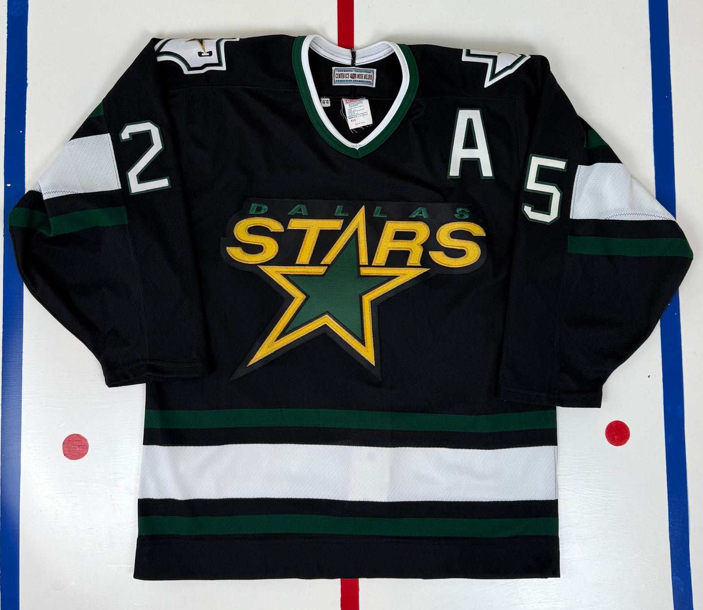 Dallas Stars Joe Nieuwendyk 1995-1999 NHL Hockey Jersey (44/Medium)