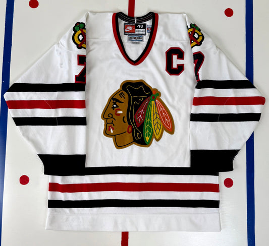 Chicago Blackhawks Chris Chelios 1996-1999 NHL Hockey Jersey (48/Medium)