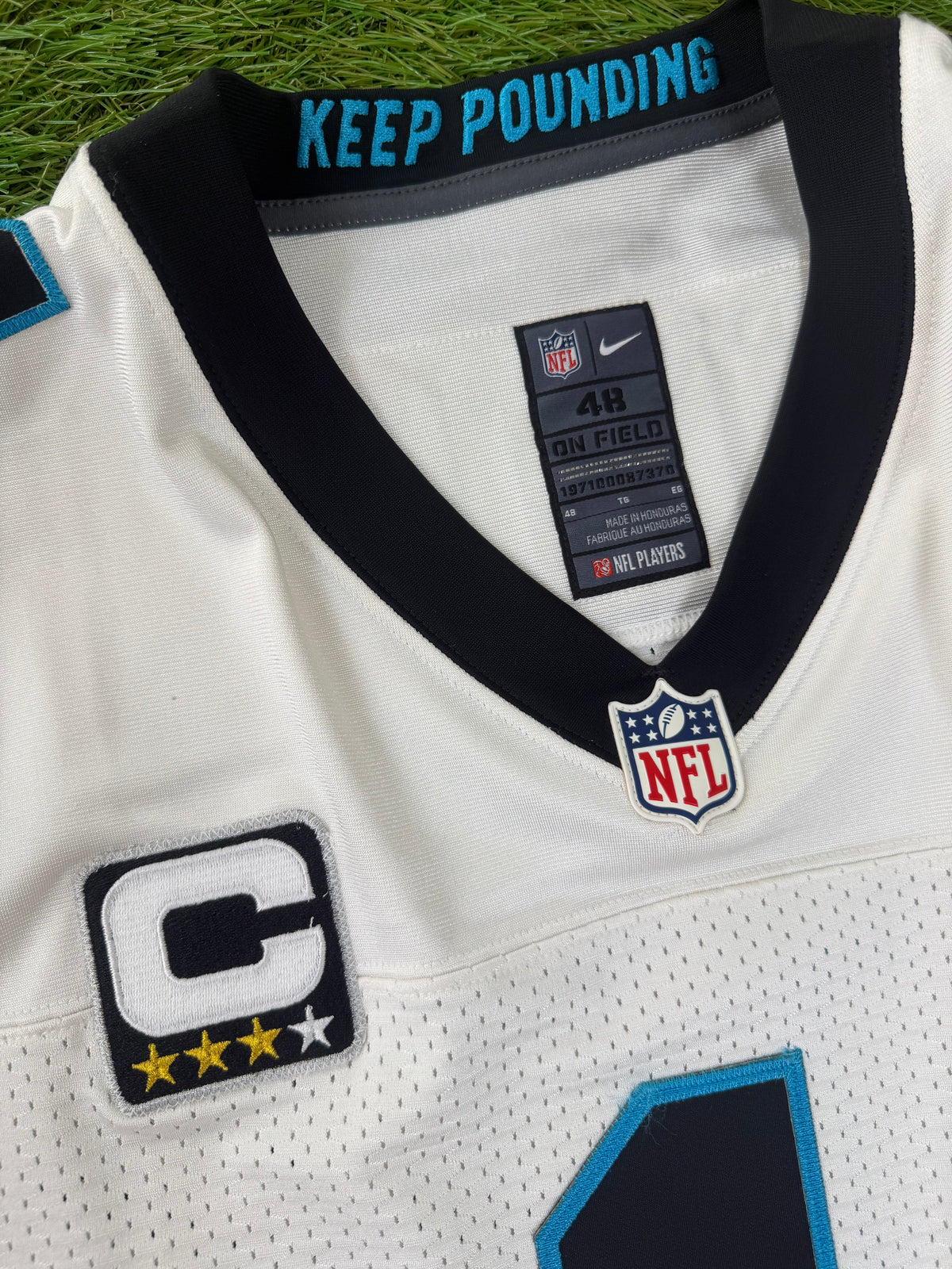 Carolina Panthers Cam Newton 2015 NFL Football Jersey (48/XL)