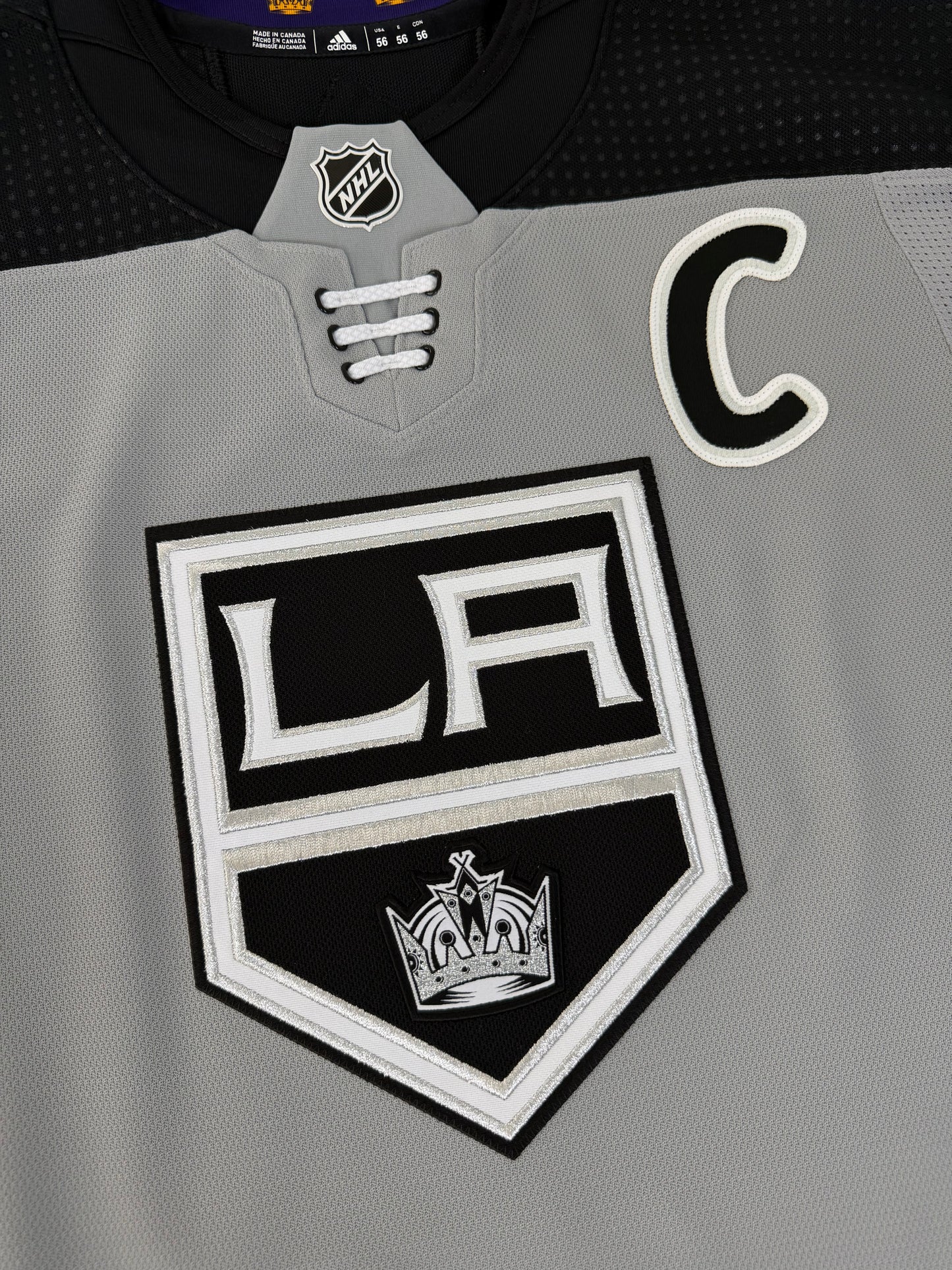 Los Angeles Kings Anze Kopitar 2018-2021 Alternate NHL Hockey Jersey (56/XXL)