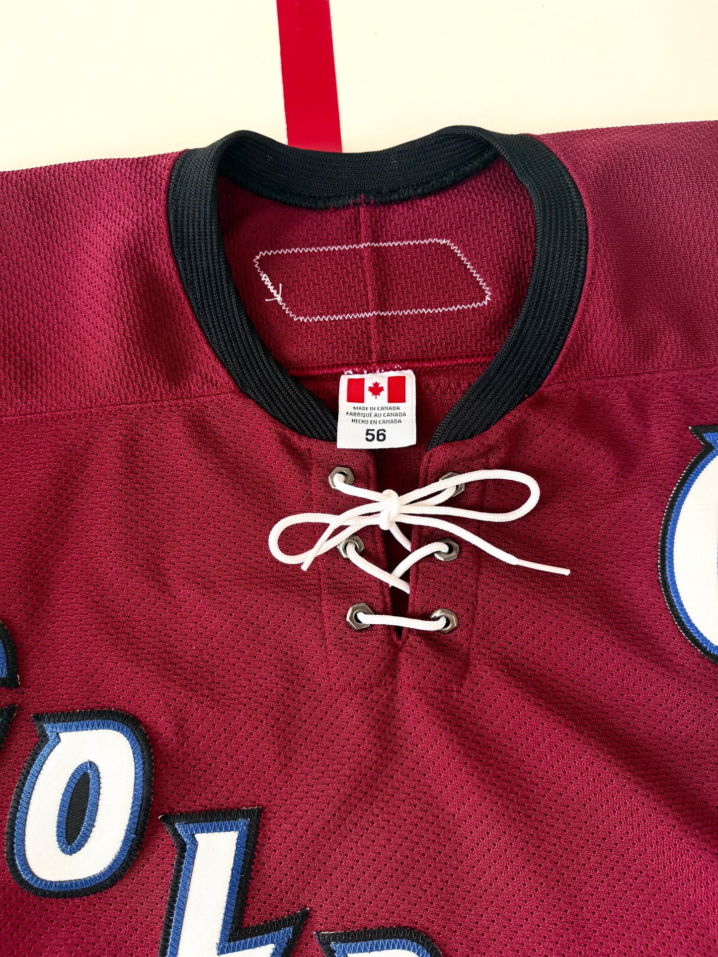 Colorado Avalanche Joe Sakic 2005-2006 Team Issued Alternate NHL Hockey Jersey (56/XXL)