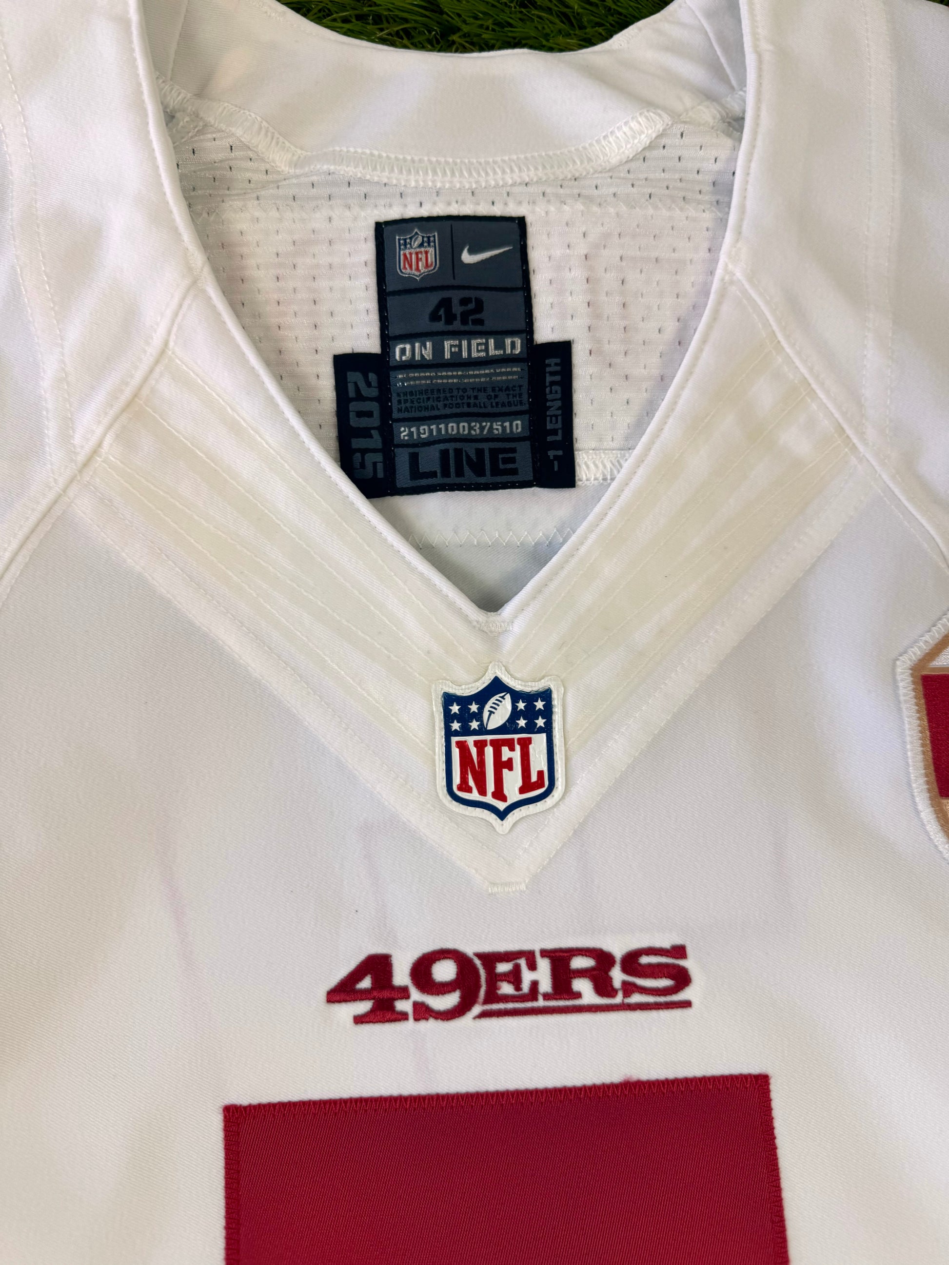 San Francisco 49ers 2016 Colin Kaepernick NFL Football Jersey (42