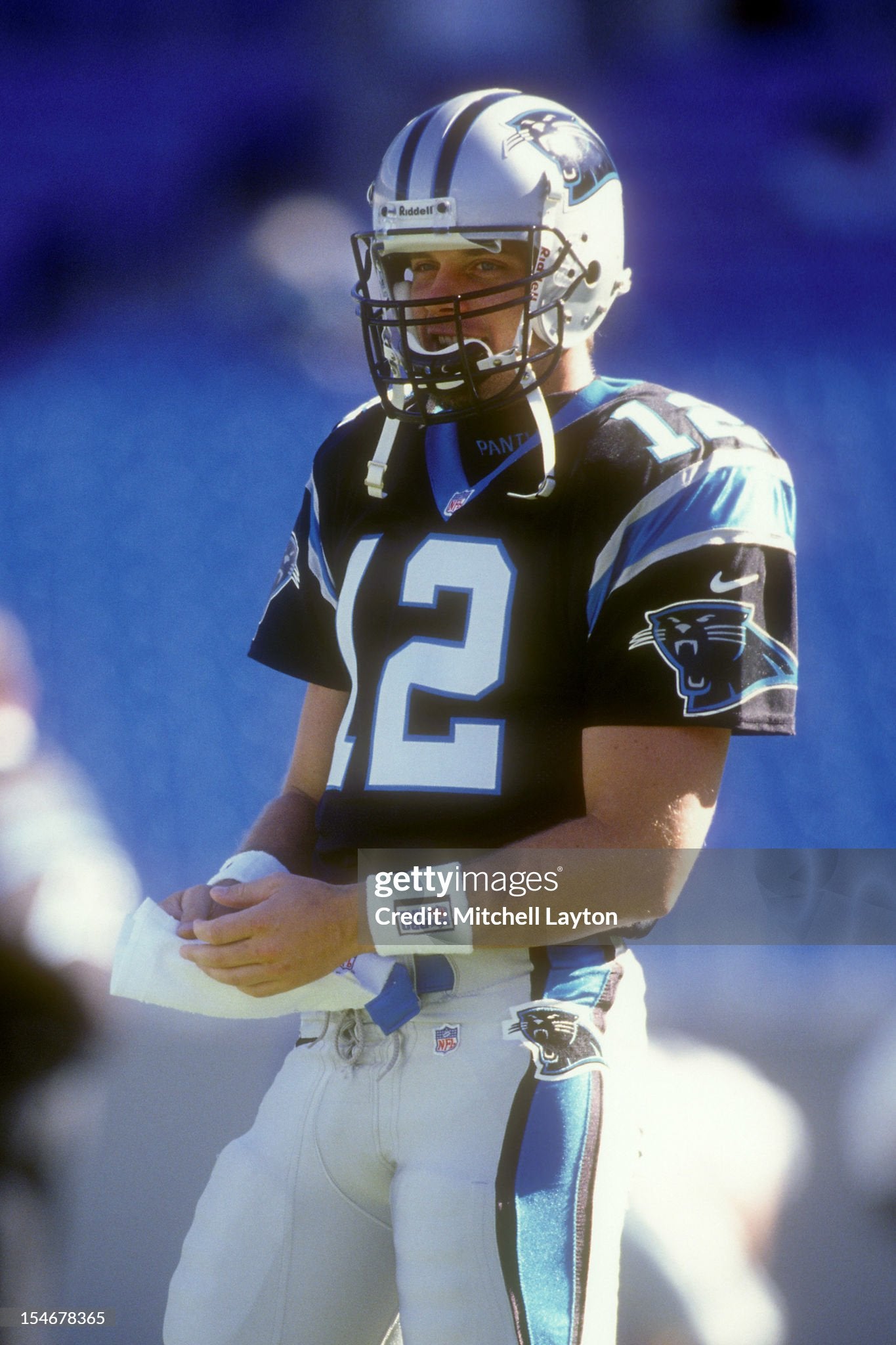 Carolina Panthers Kerry Collins 1997-1998 NFL Football Jersey (52/XXL)