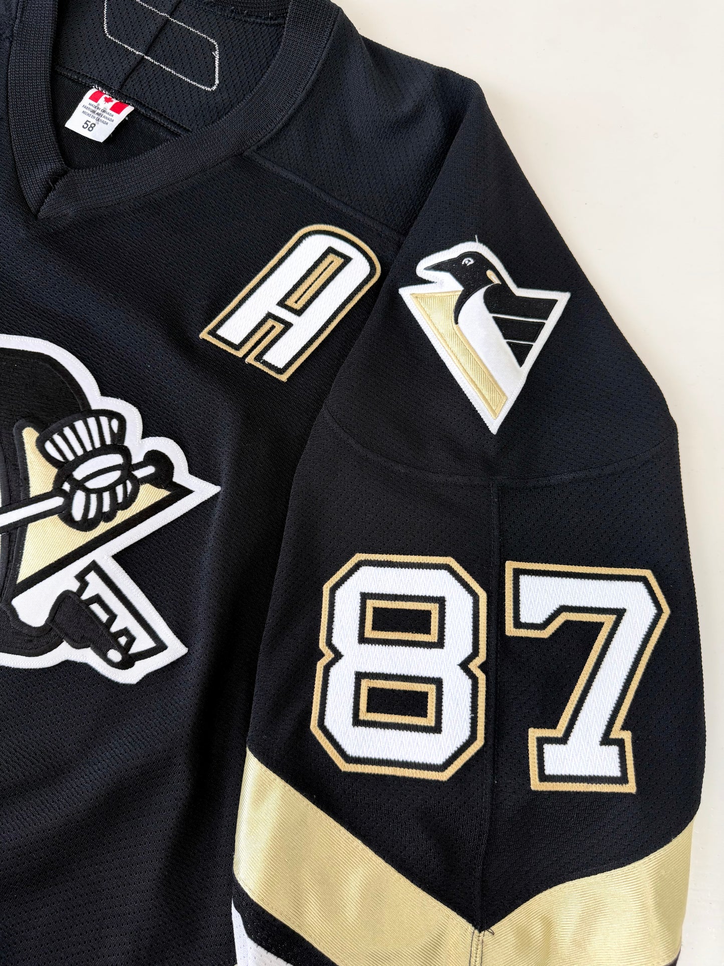 Pittsburgh Penguins Sidney Crosby 2005-2007 NHL Hockey Jersey (58/XXXL)