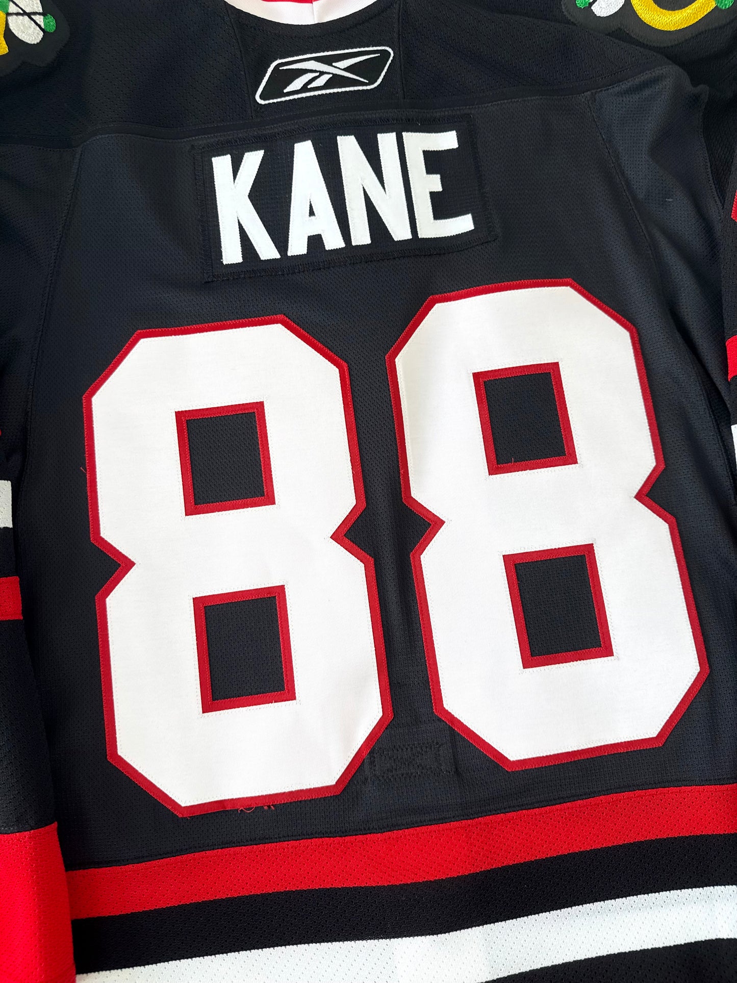 Chicago Blackhawks 2008-2009 Patrick Kane Black Alternate NHL Hockey Jersey (52/Large)