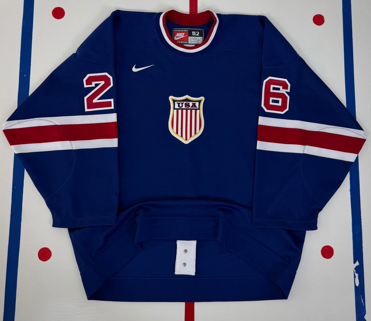 Team USA Phil Kessel 2006 IIHF World Junior Hockey Championships Throwback Jersey (52/XL)