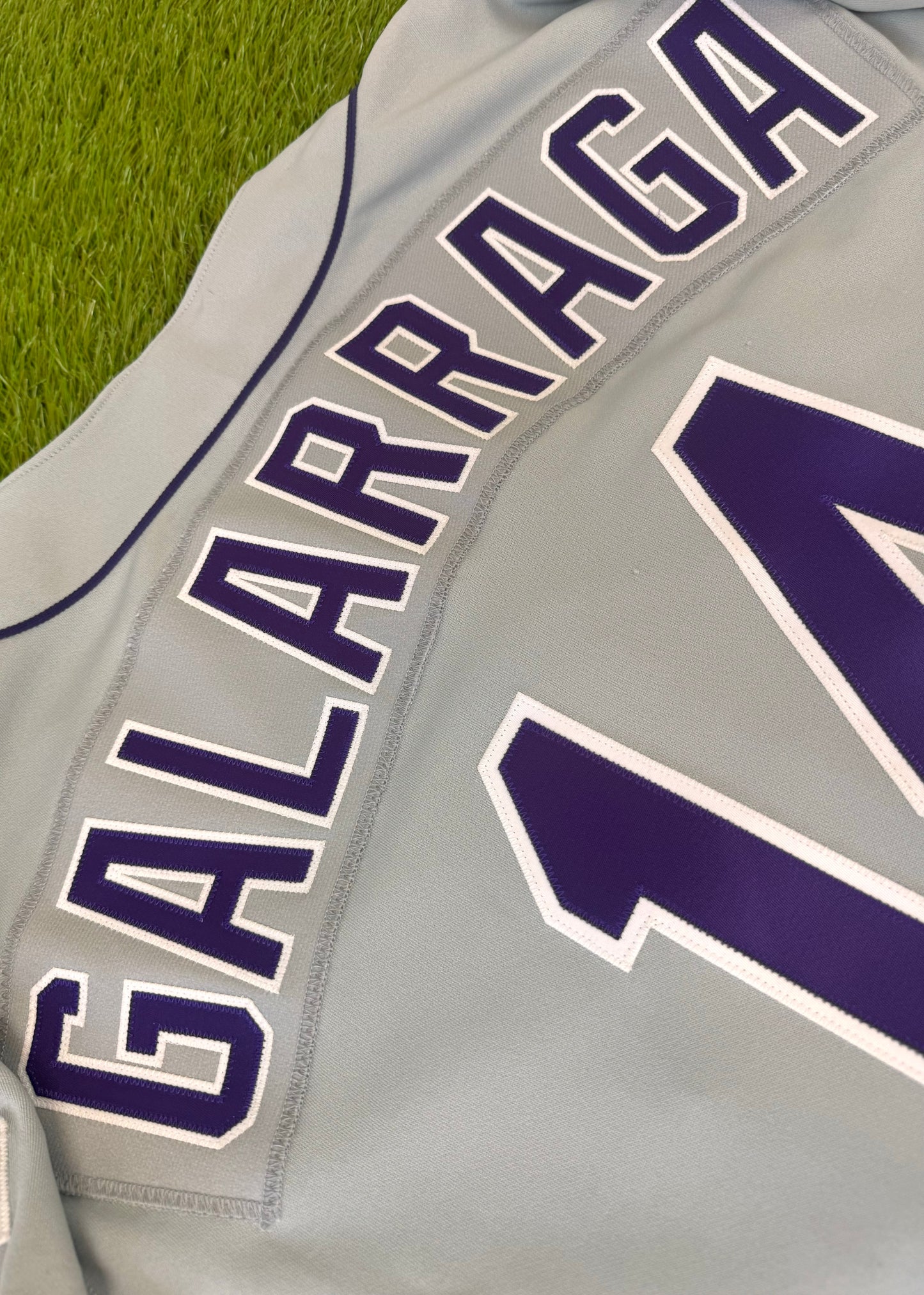 Colorado Rockies 1993 Andres Galarraga MLB Baseball Jersey (44/Large)