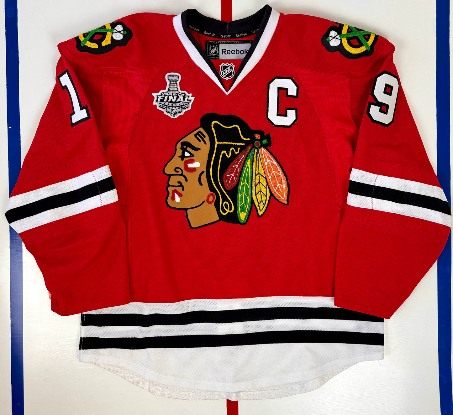 Chicago Blackhawks Jonathan Toews 2013 Stanley Cup Finals NHL Hockey Jersey (56/XXL)