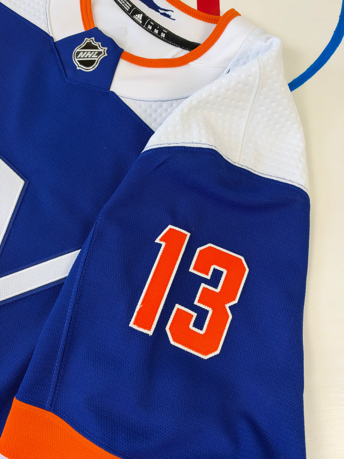 New York Islanders Mathew Barzal 2019-2020 Alternate NHL Hockey Jersey (56/XXL)