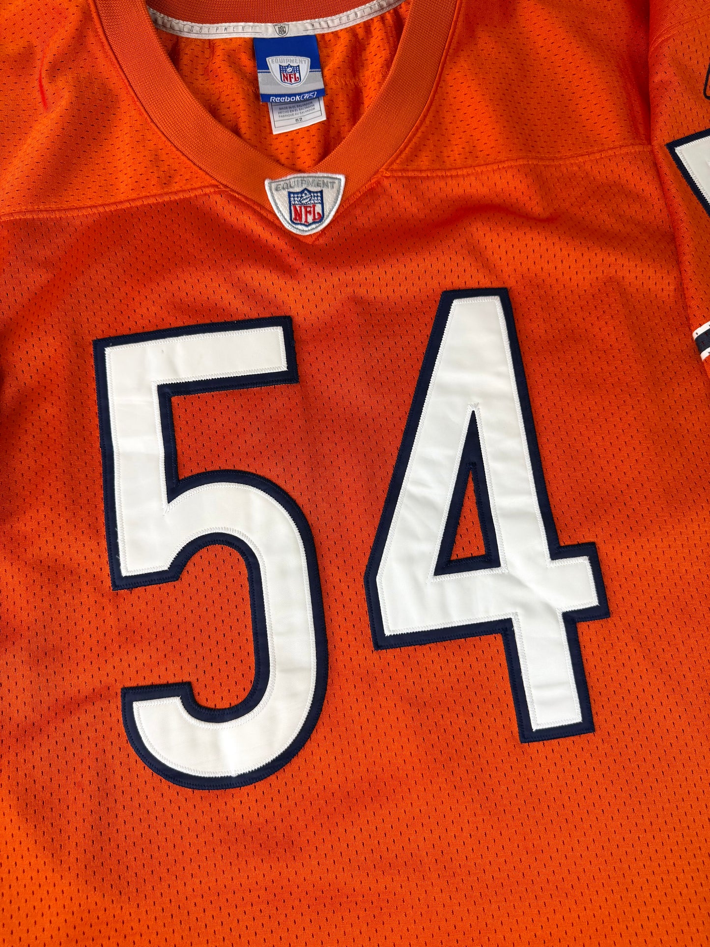 Chicago Bears Brian Urlacher 2006 Alternate NFL Football Jersey (52/XL)