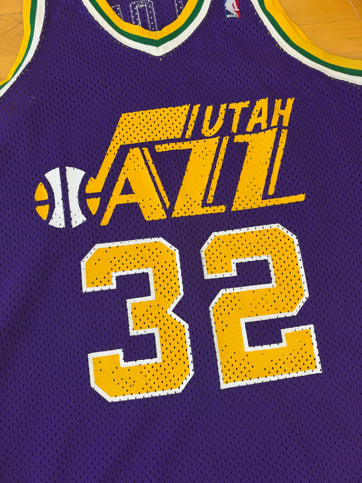 Utah Jazz Karl Malone 1985-1988 NBA Basketball Jersey (42/Large)