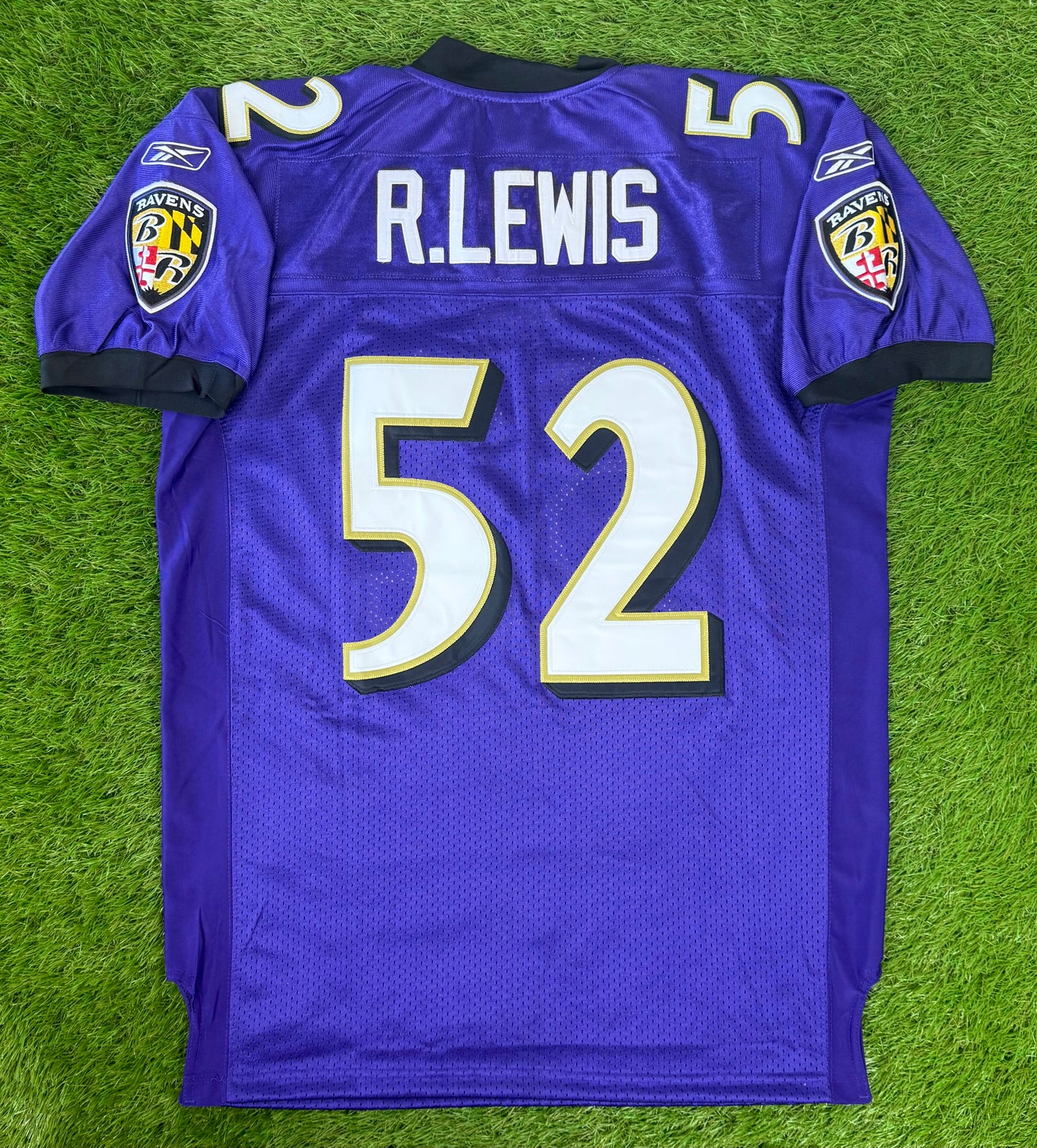 Baltimore Ravens 2007 Ray Lewis NFL Football Jersey (48/Large)