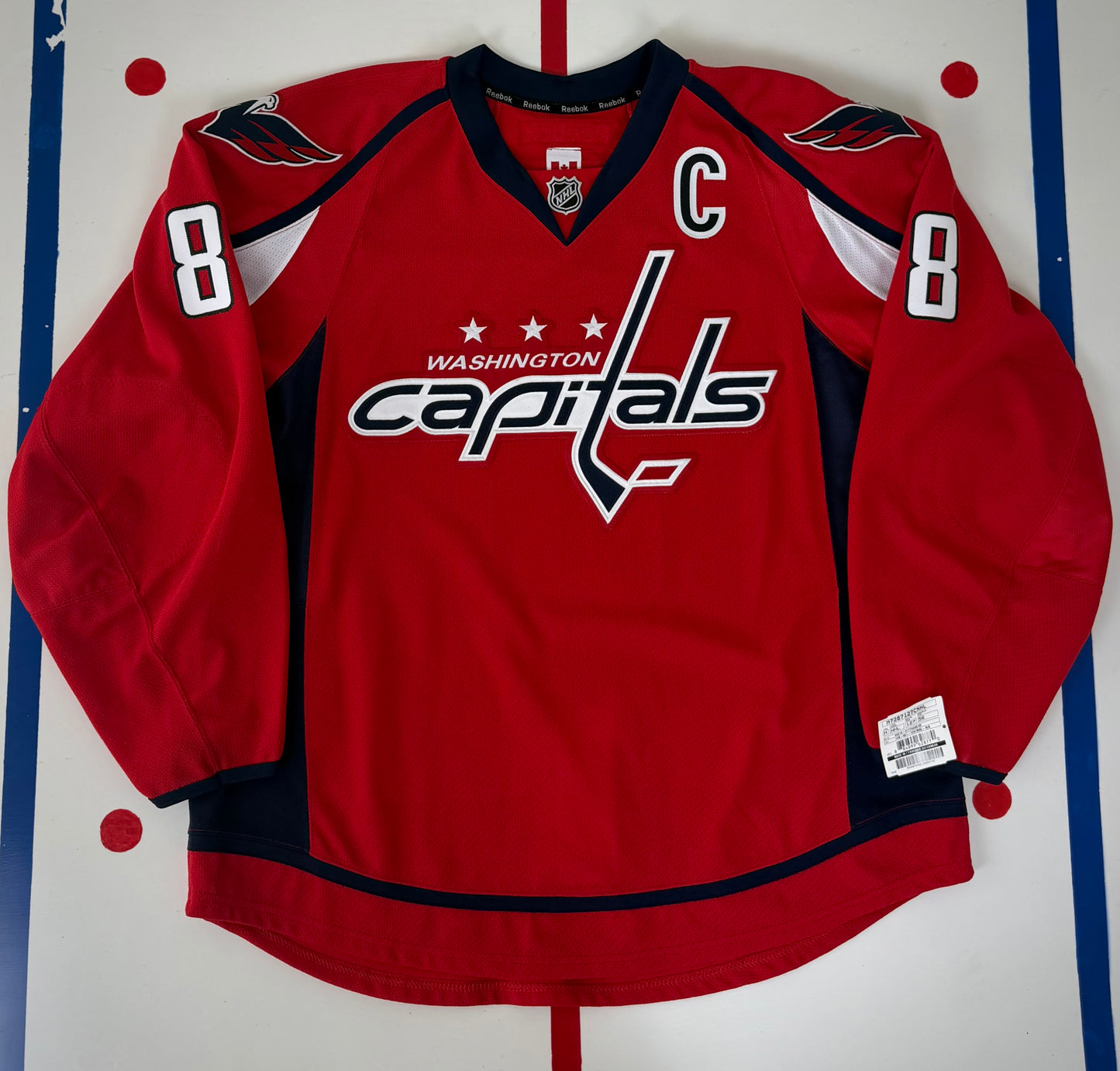 Washington Capitals Alexander Ovechkin 2011-2016 NHL Hockey Jersey (56/XXL)