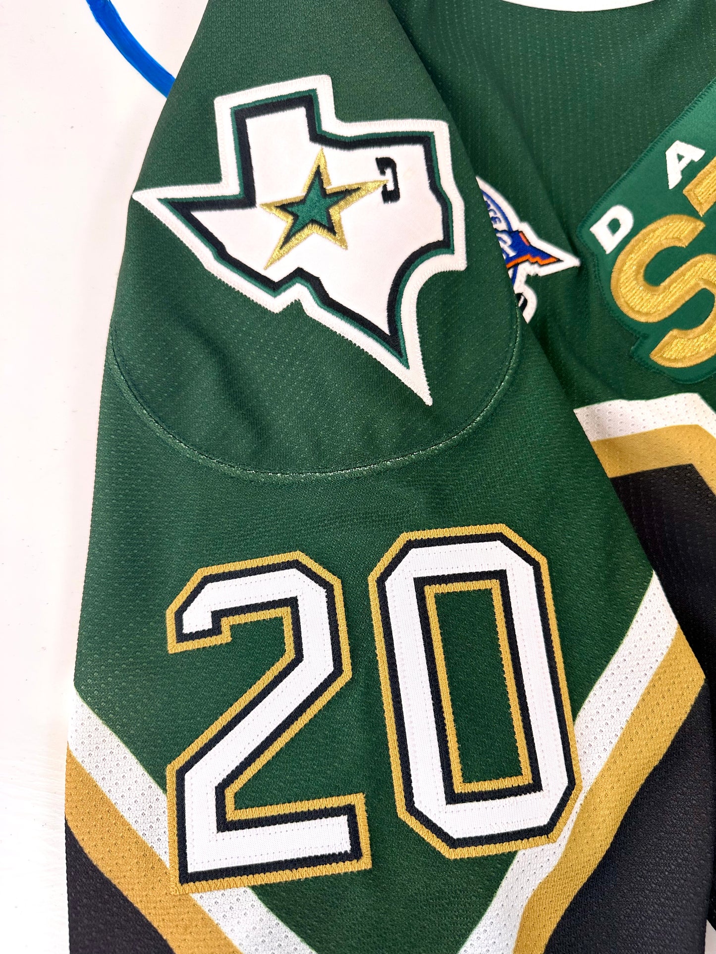 Dallas Stars Ed Belfour 2000 Stanley Cup Finals NHL Hockey Jersey (52/XL)