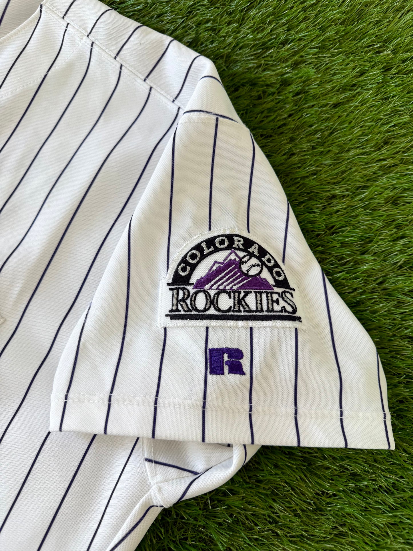 Colorado Rockies Larry Walker 1998 MLB Baseball Jersey (52/XXL)