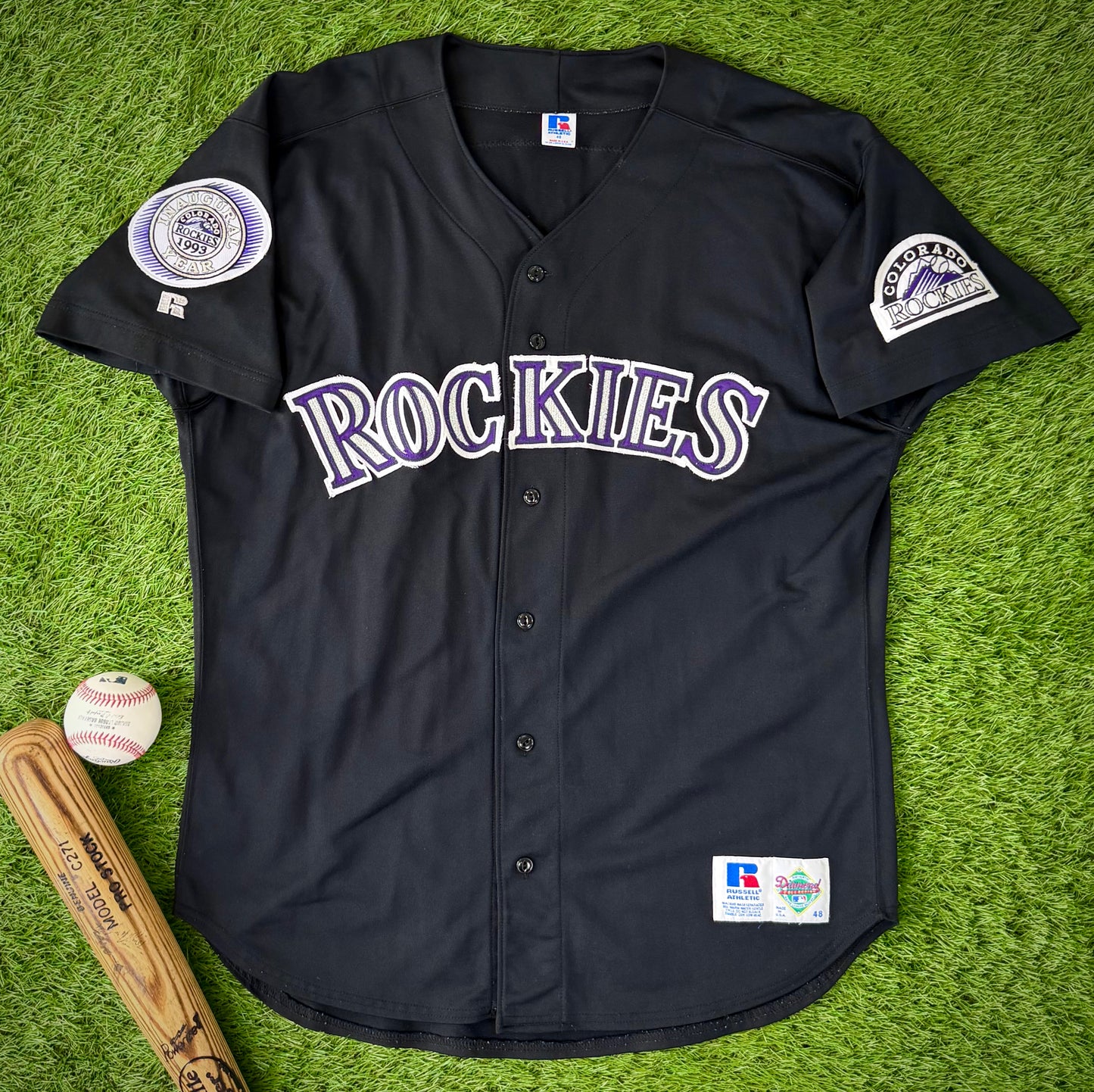 Colorado Rockies Andrés Galarraga 1993 Alternate MLB Baseball Jersey (48/XL)