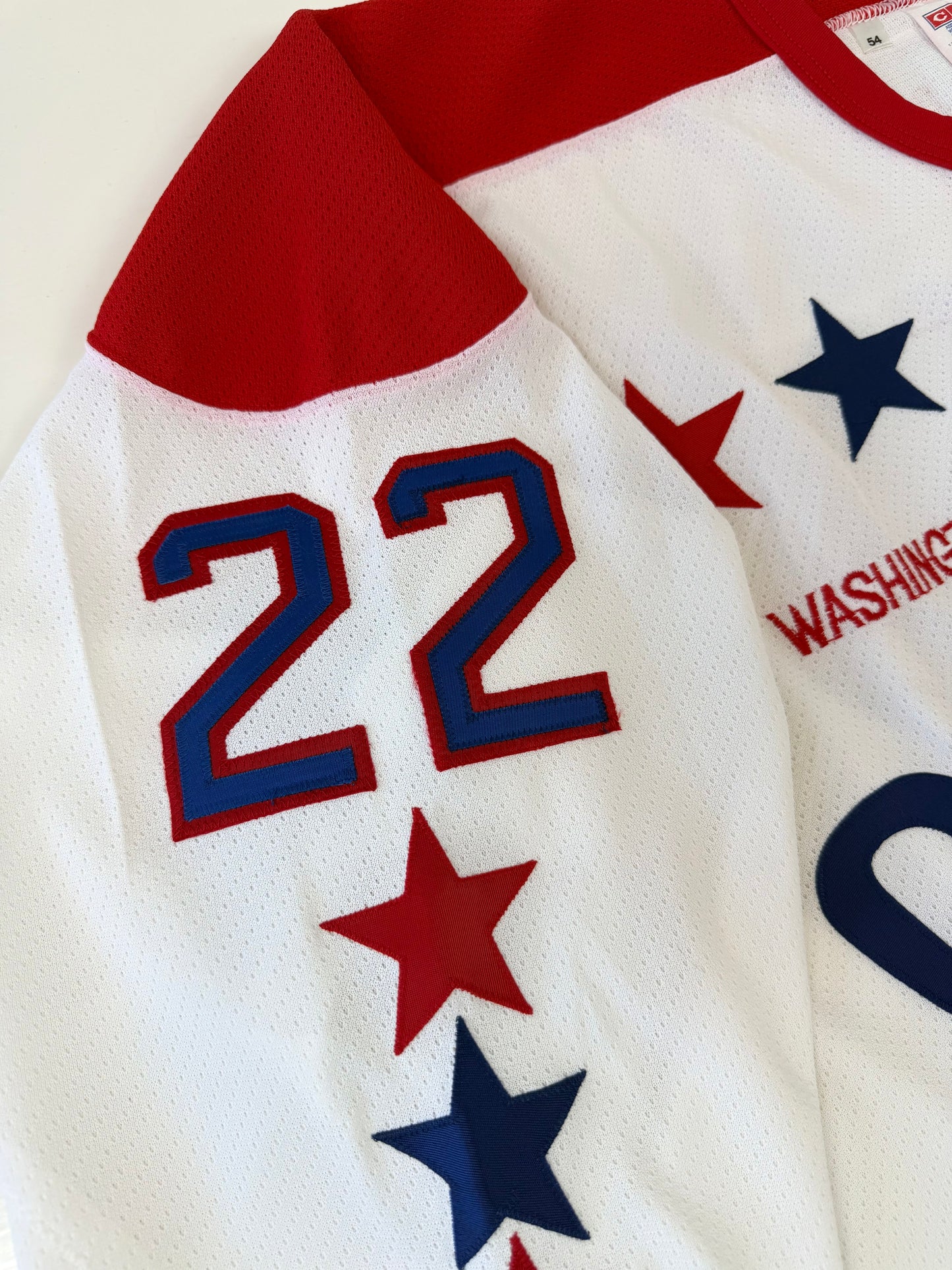 Washington Capitals Dino Ciccarelli 1990-1991 Game Issued NHL Hockey Jersey (54/XXL)
