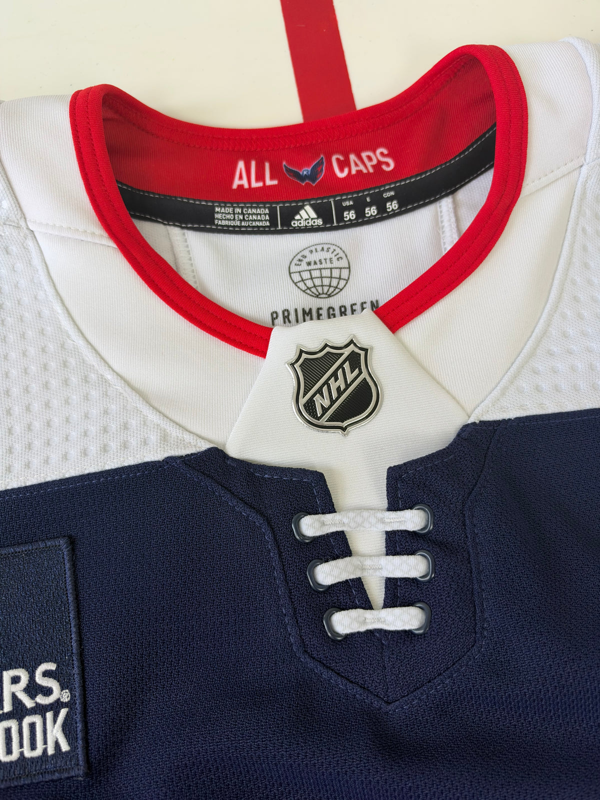 Washington Capitals Alexander Ovechkin 2021-2024 Alternate NHL Hockey Jersey (56/XXL)