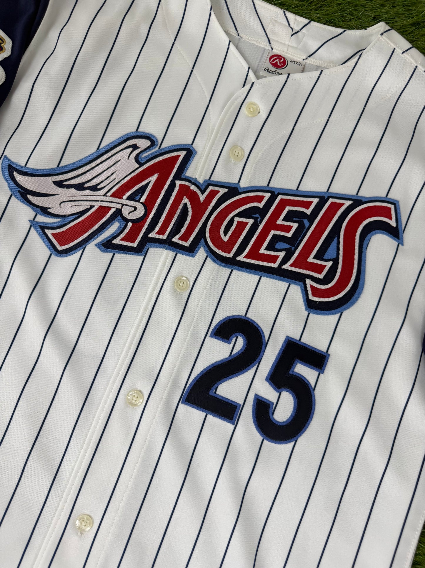Anaheim Angels Troy Glaus 2001 MLB Baseball Jersey (44/Large)