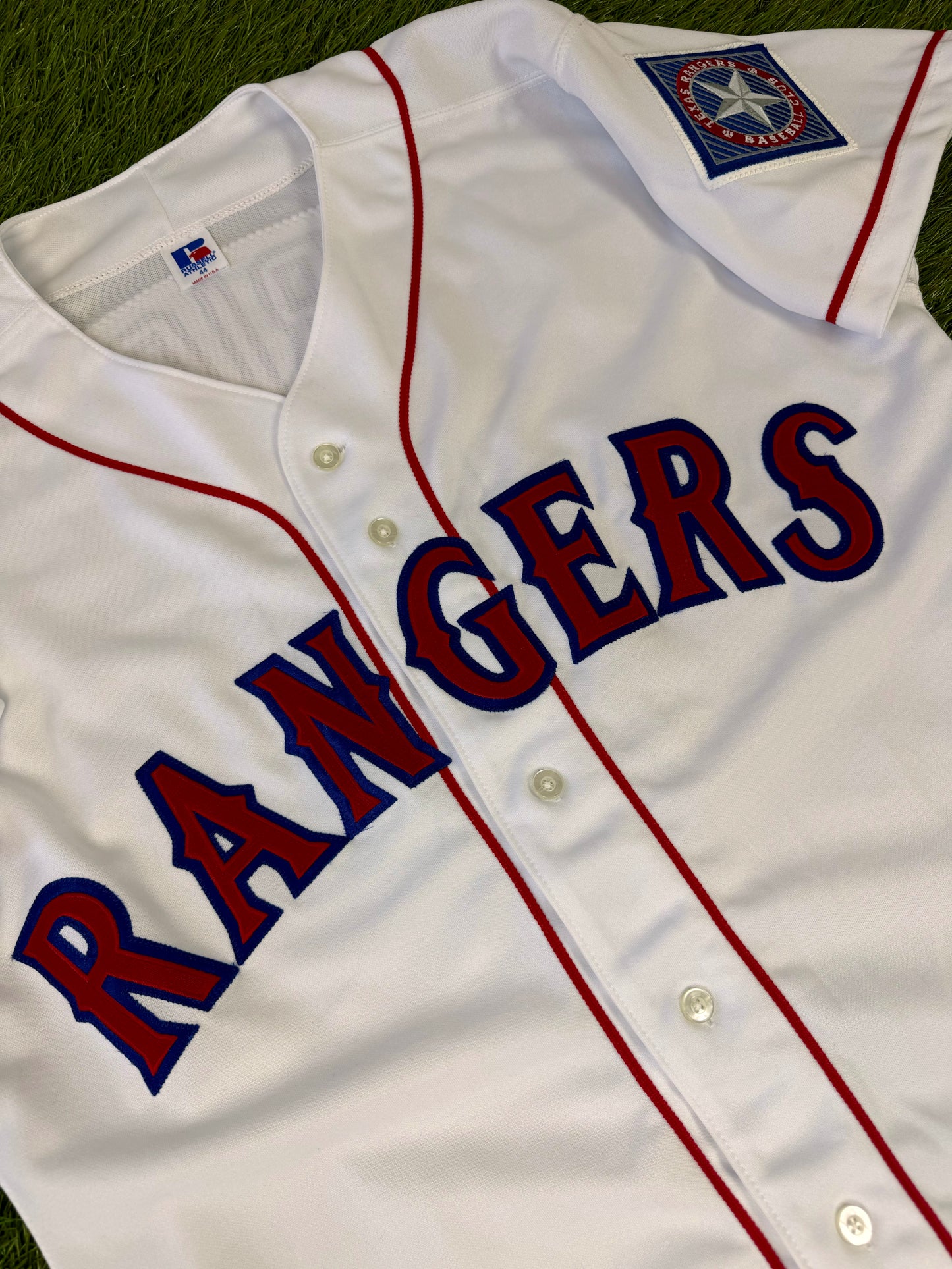 Texas Rangers Ivan Rodriguez 1995 All Star Game MLB Baseball Jersey (44/Large)