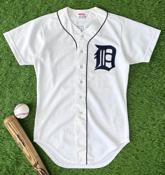 Detroit Tigers Lance Parrish 1977-1986 MLB Baseball Jersey (38/Medium)