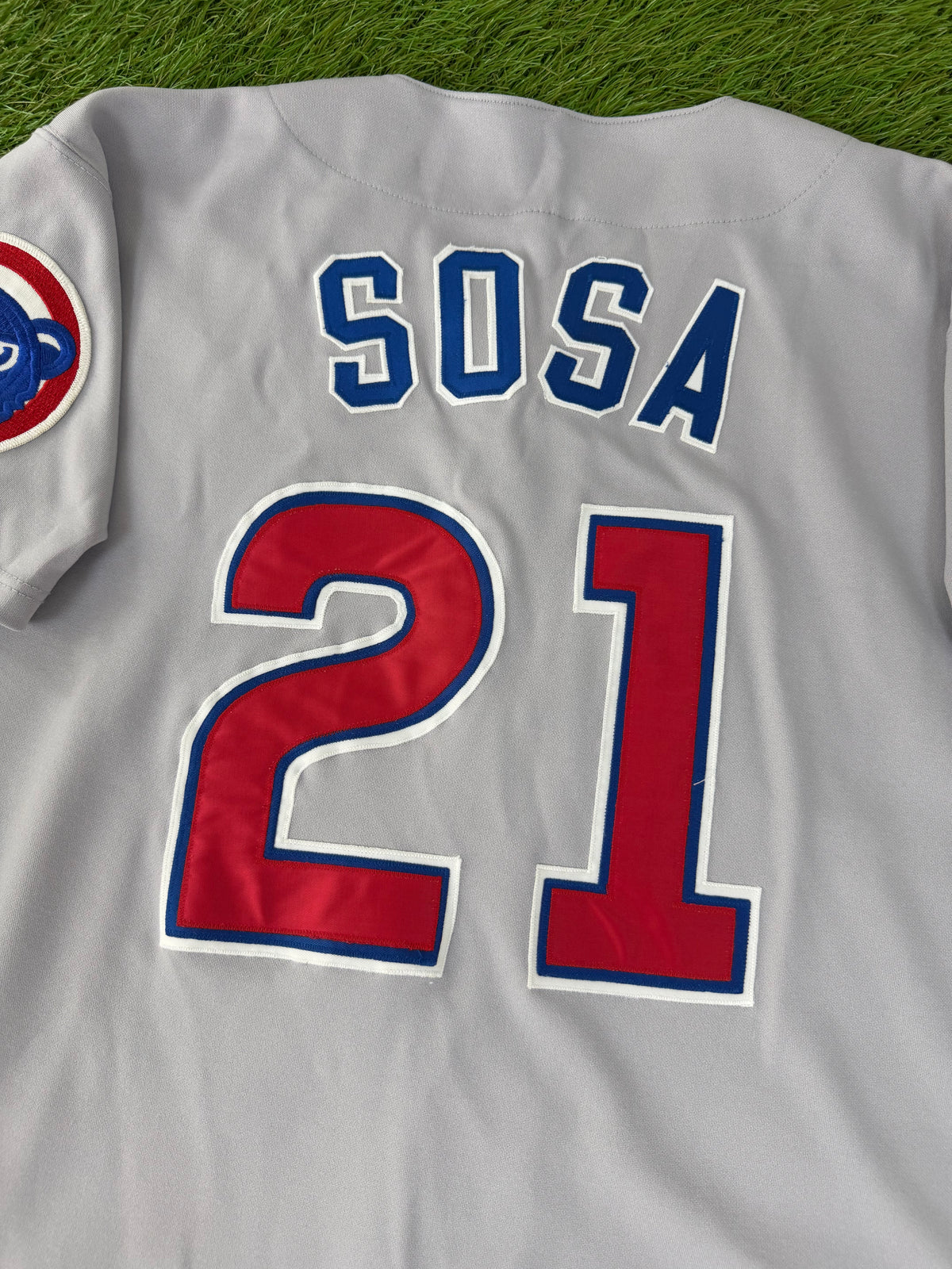 Chicago Cubs Sammy Sosa 1995-1996 MLB Baseball Jersey (44/Large)