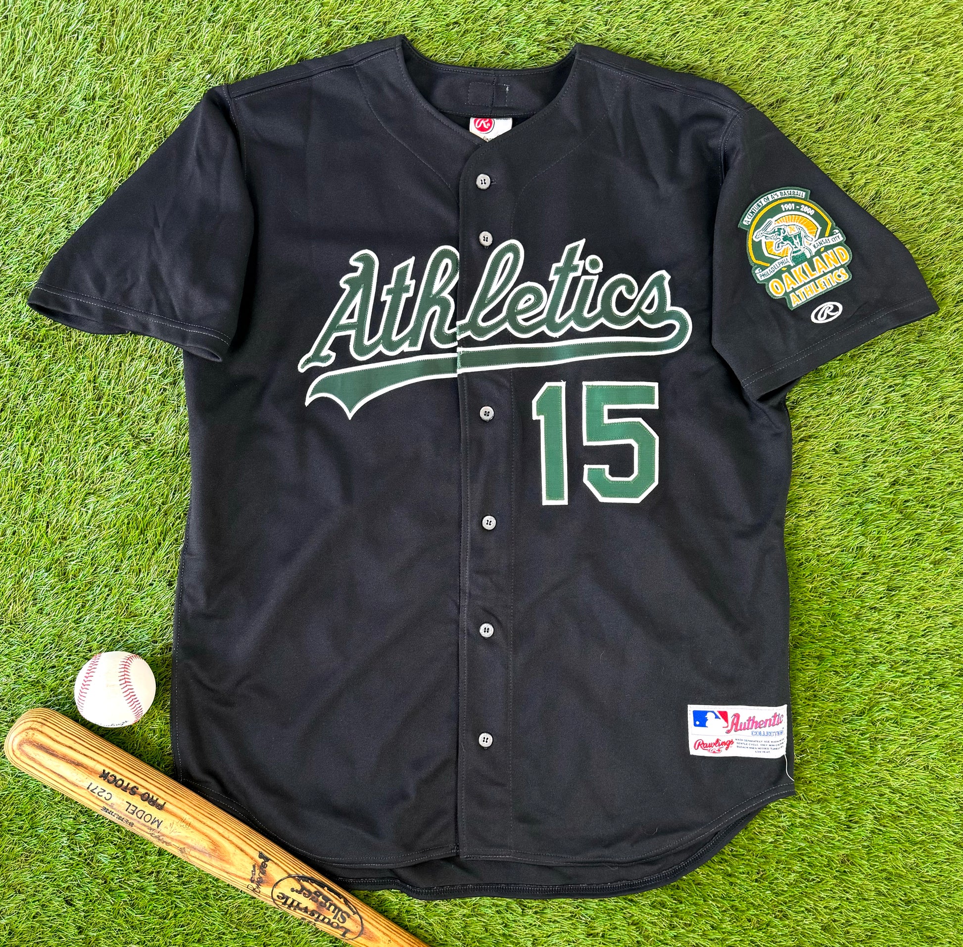 Oakland athletics black jersey shop